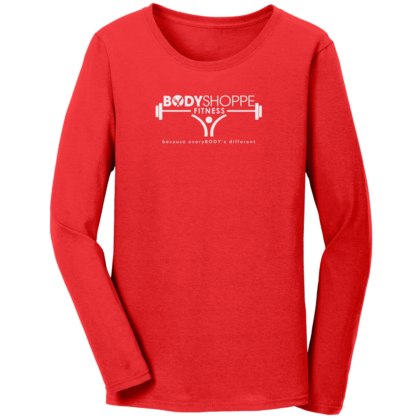 BSF - Bella Ladies Jersey LS Large Logo - Custom order