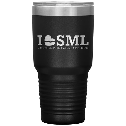 I Love Smith Mountain Lake - Laser Etched Drink Tumbler