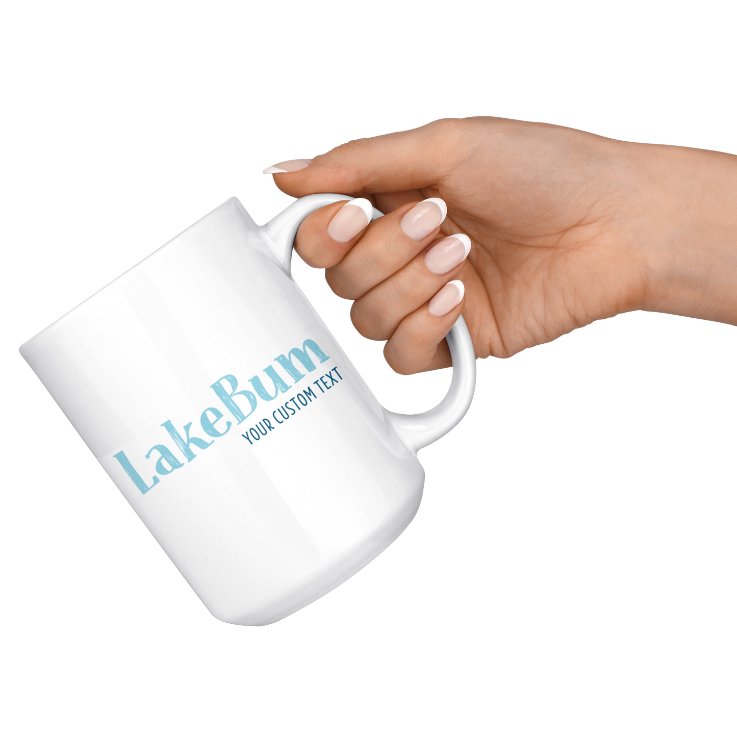 Lake Bum Custom Coffee Mug