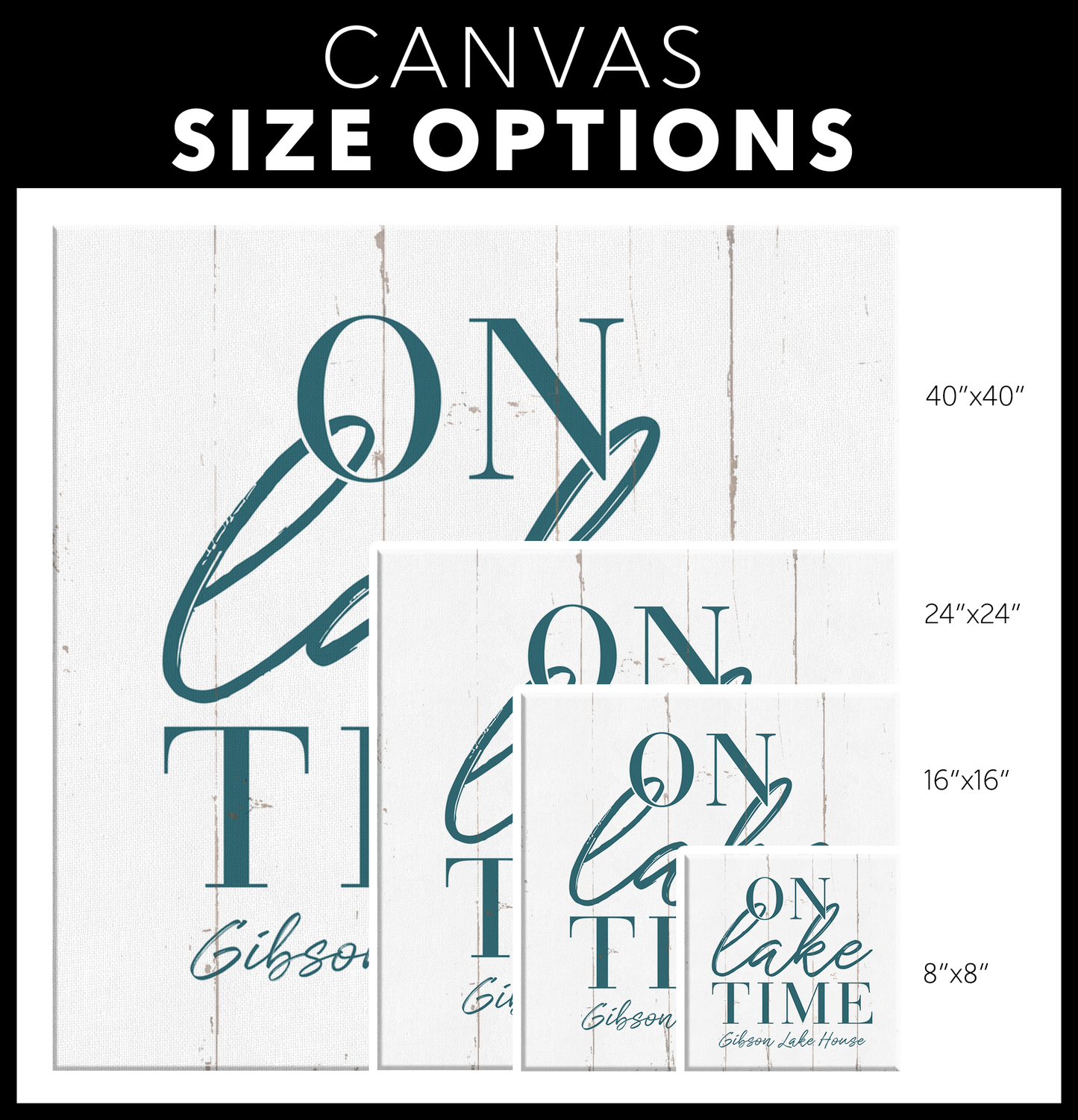 On Lake Time - Custom Smith Mountain Lake Home Decor