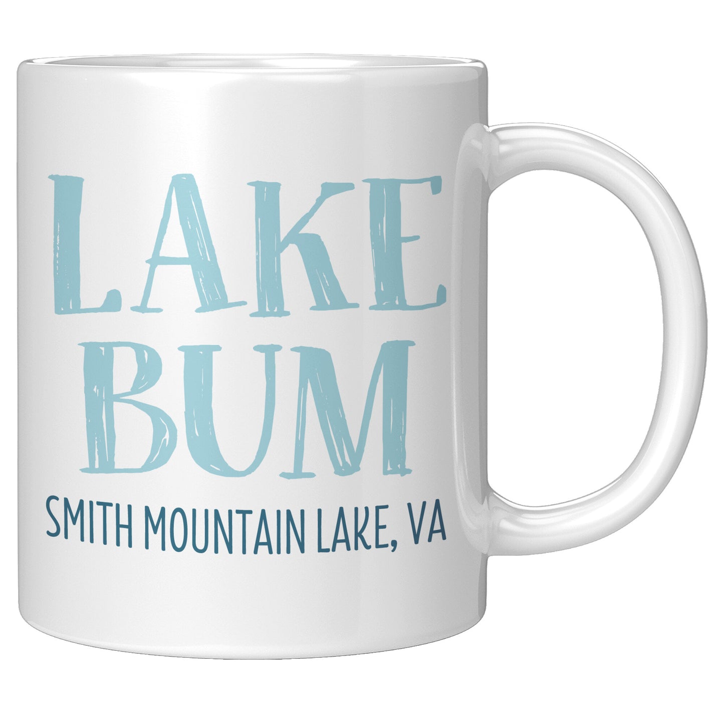 Lake Bum - Smith Mountain Lake, VA Funny Coffee Mug