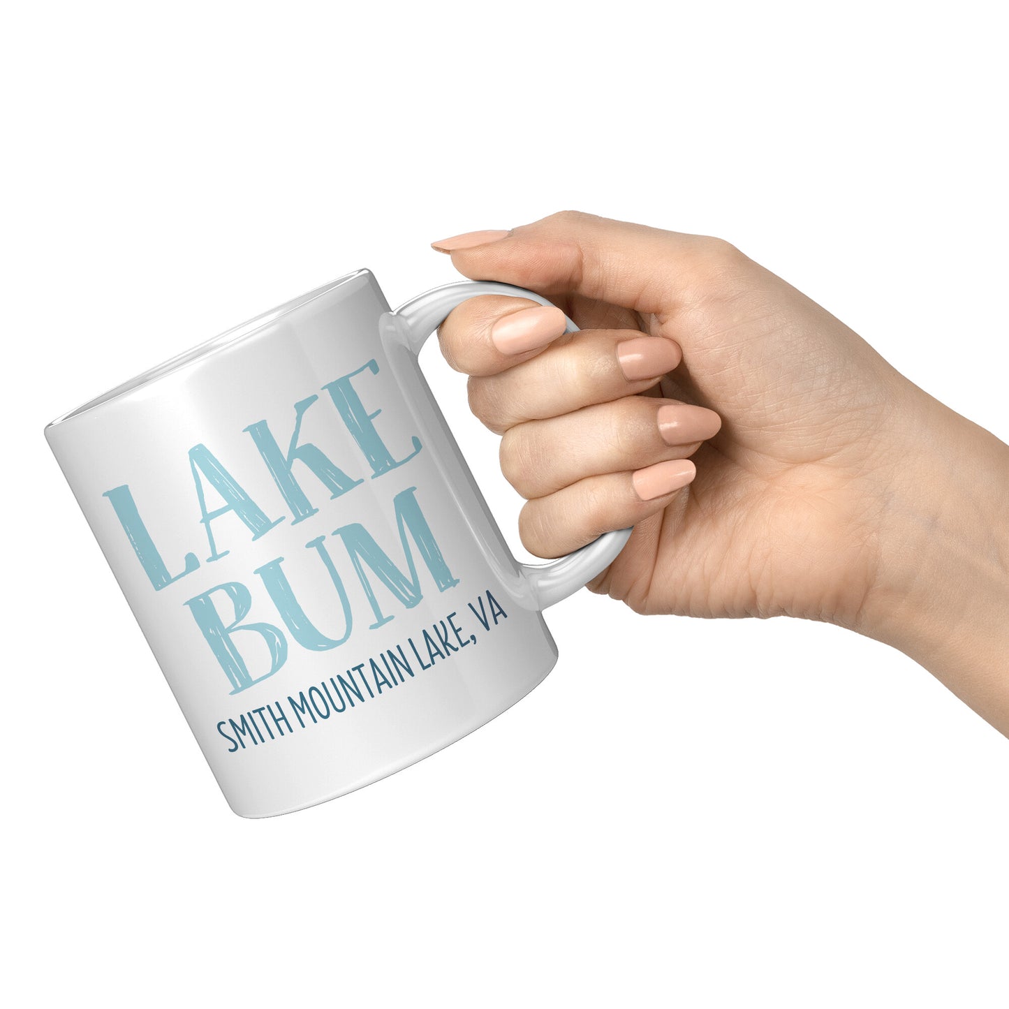 Lake Bum - Smith Mountain Lake, VA Funny Coffee Mug