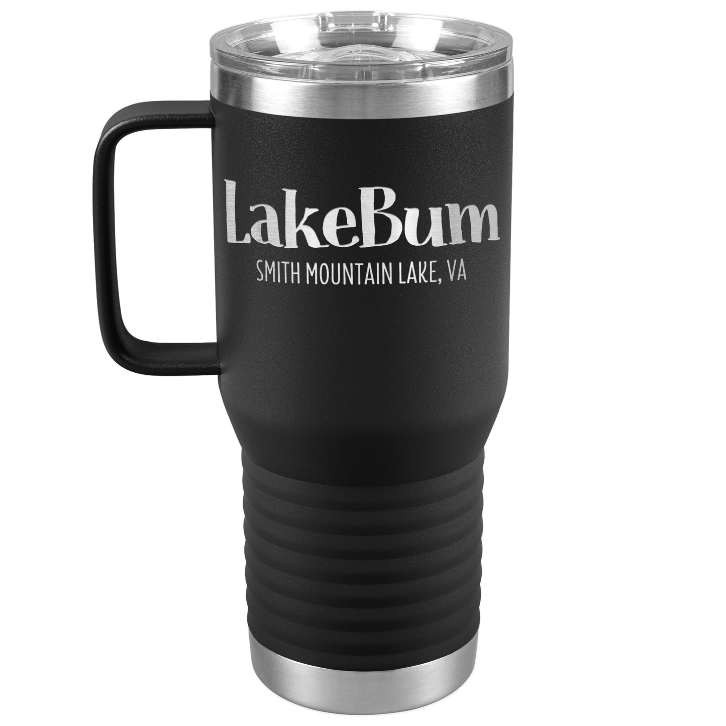 Lake Bum Smith Mountain Lake - Laser Etched Drink Tumbler