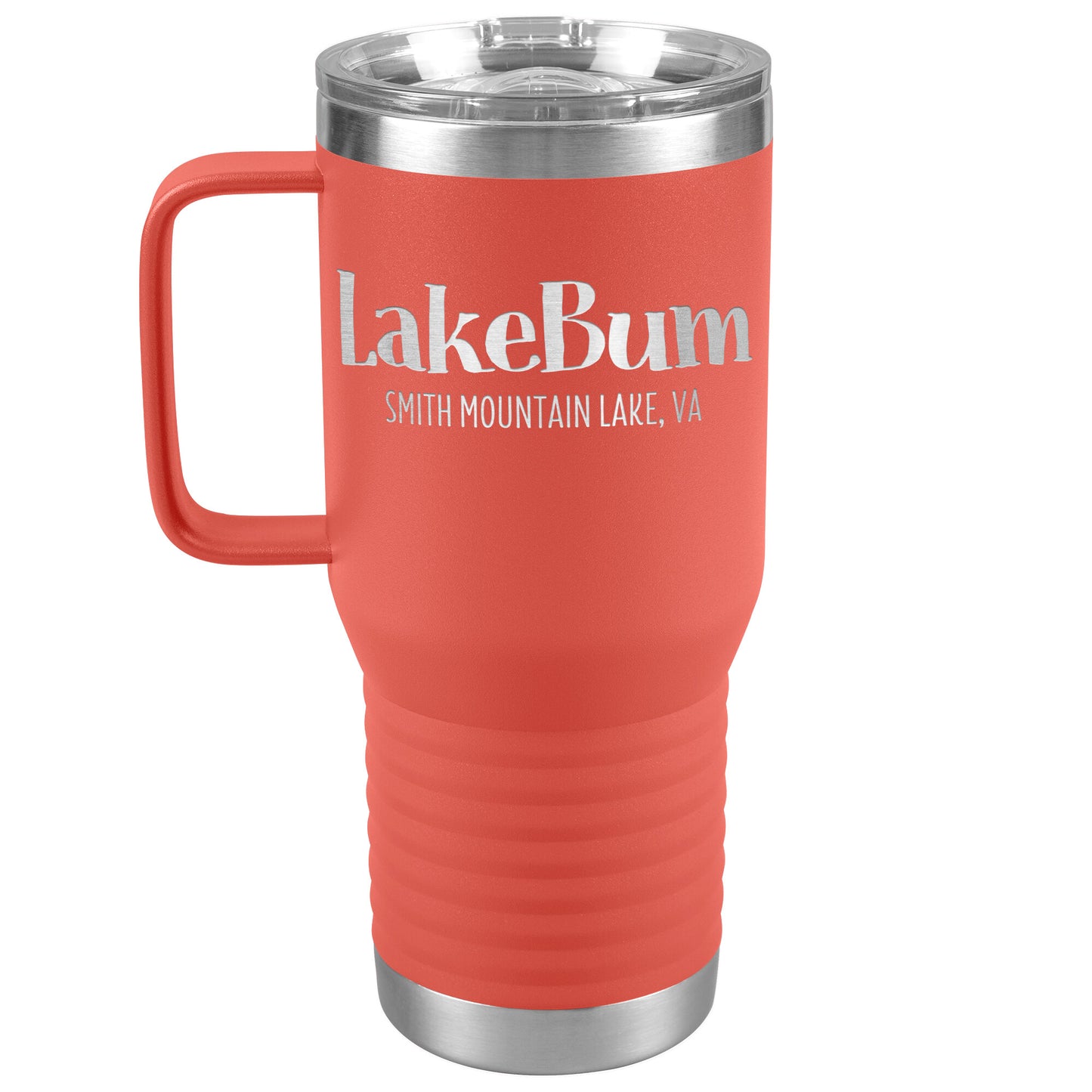 Lake Bum Smith Mountain Lake - Laser Etched Drink Tumbler