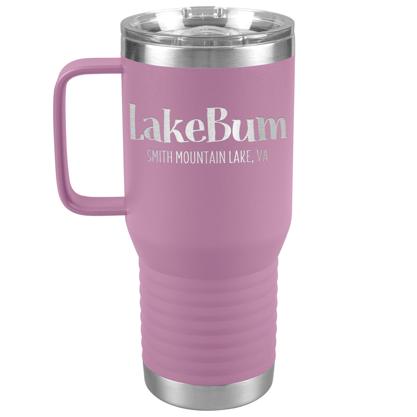 Lake Bum Smith Mountain Lake - Laser Etched Drink Tumbler
