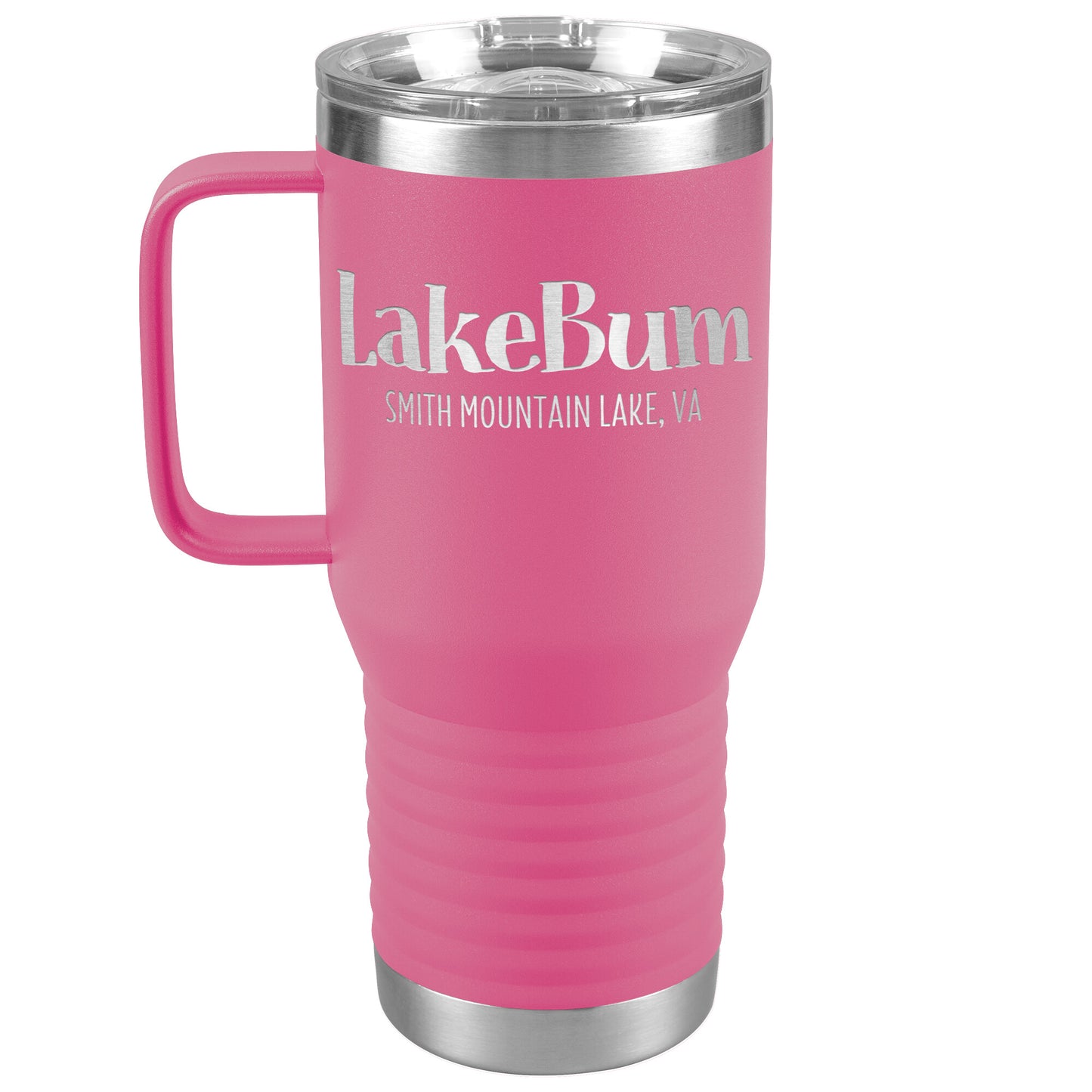 Lake Bum Smith Mountain Lake - Laser Etched Drink Tumbler