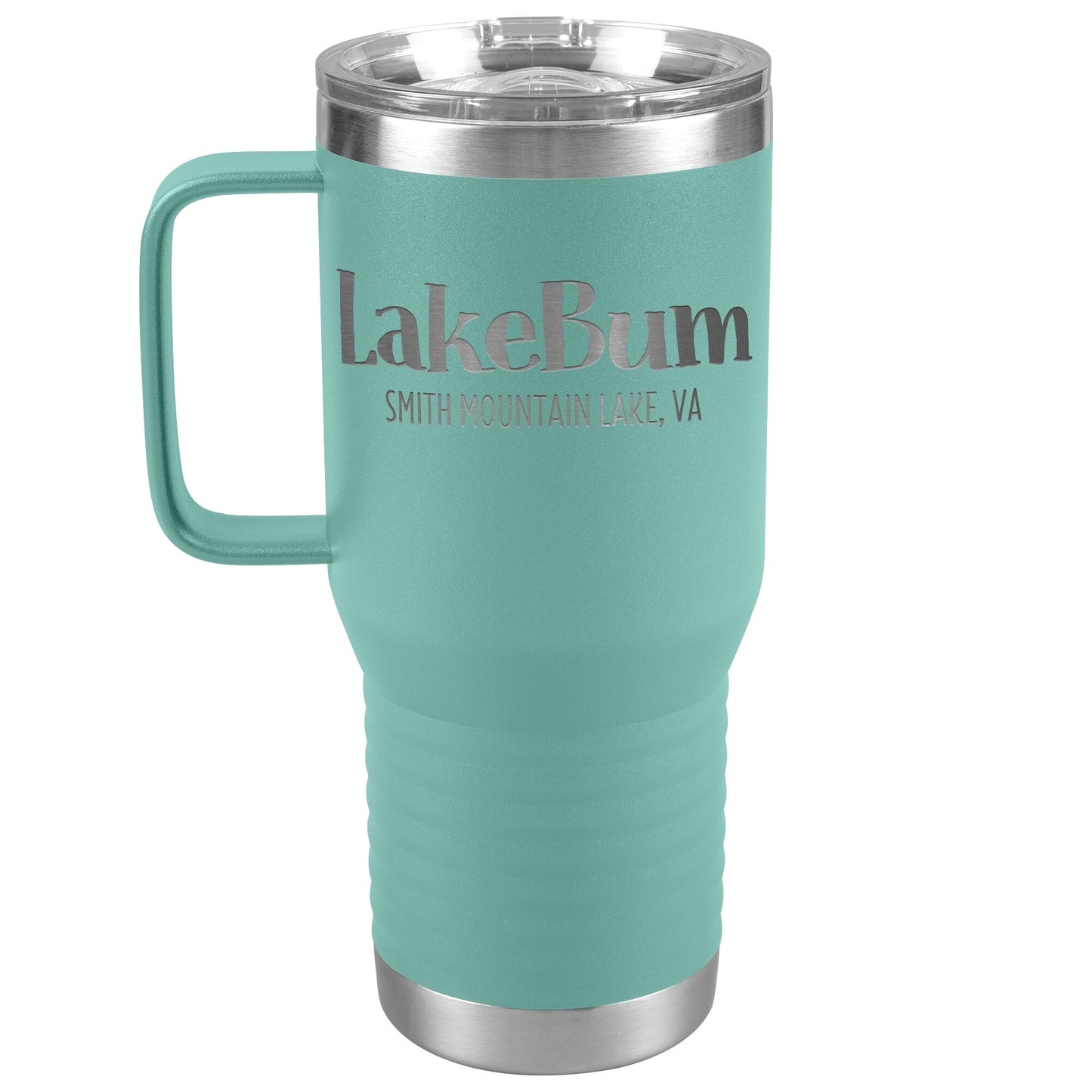 Lake Bum Smith Mountain Lake - Laser Etched Drink Tumbler