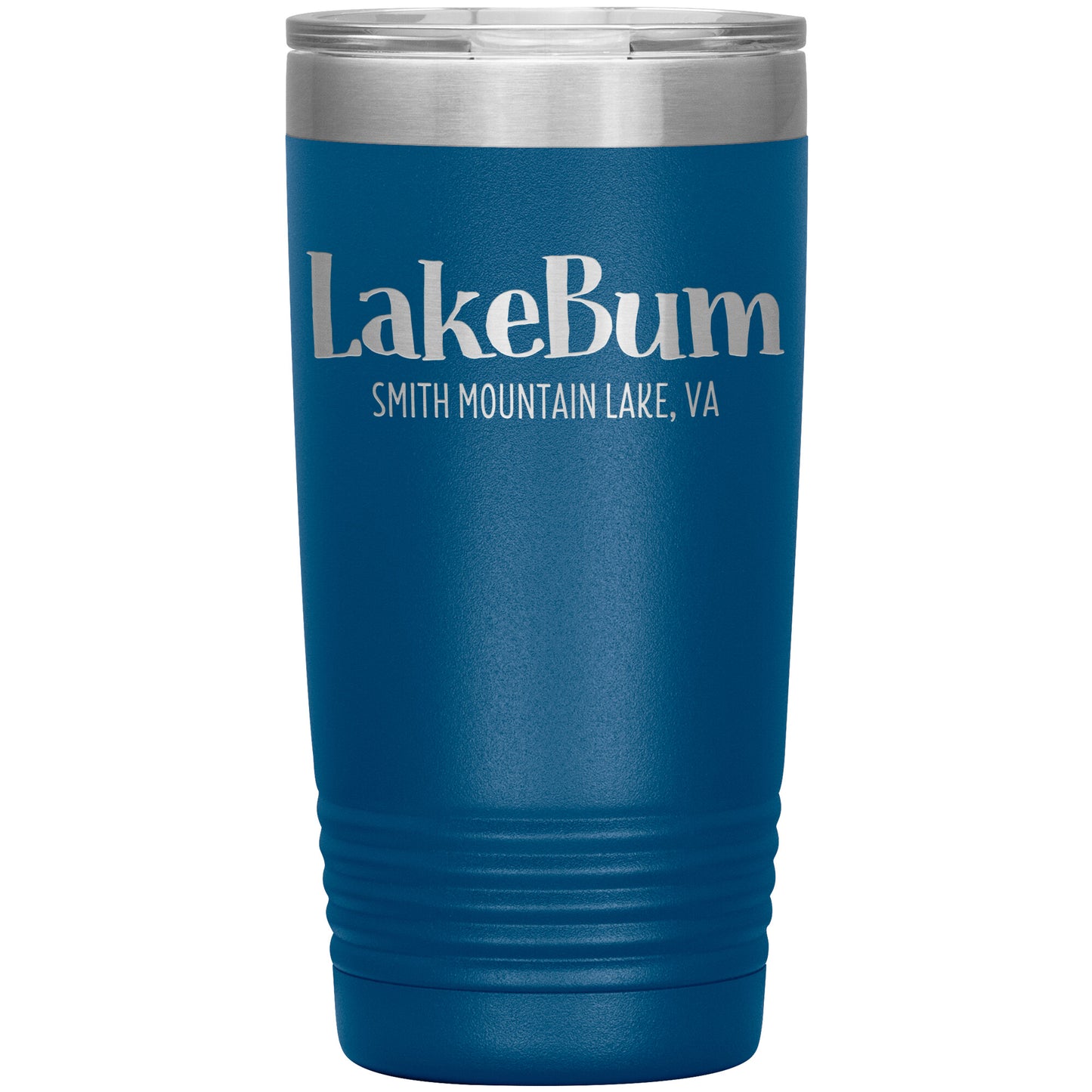 Lake Bum Smith Mountain Lake - Laser Etched Drink Tumbler