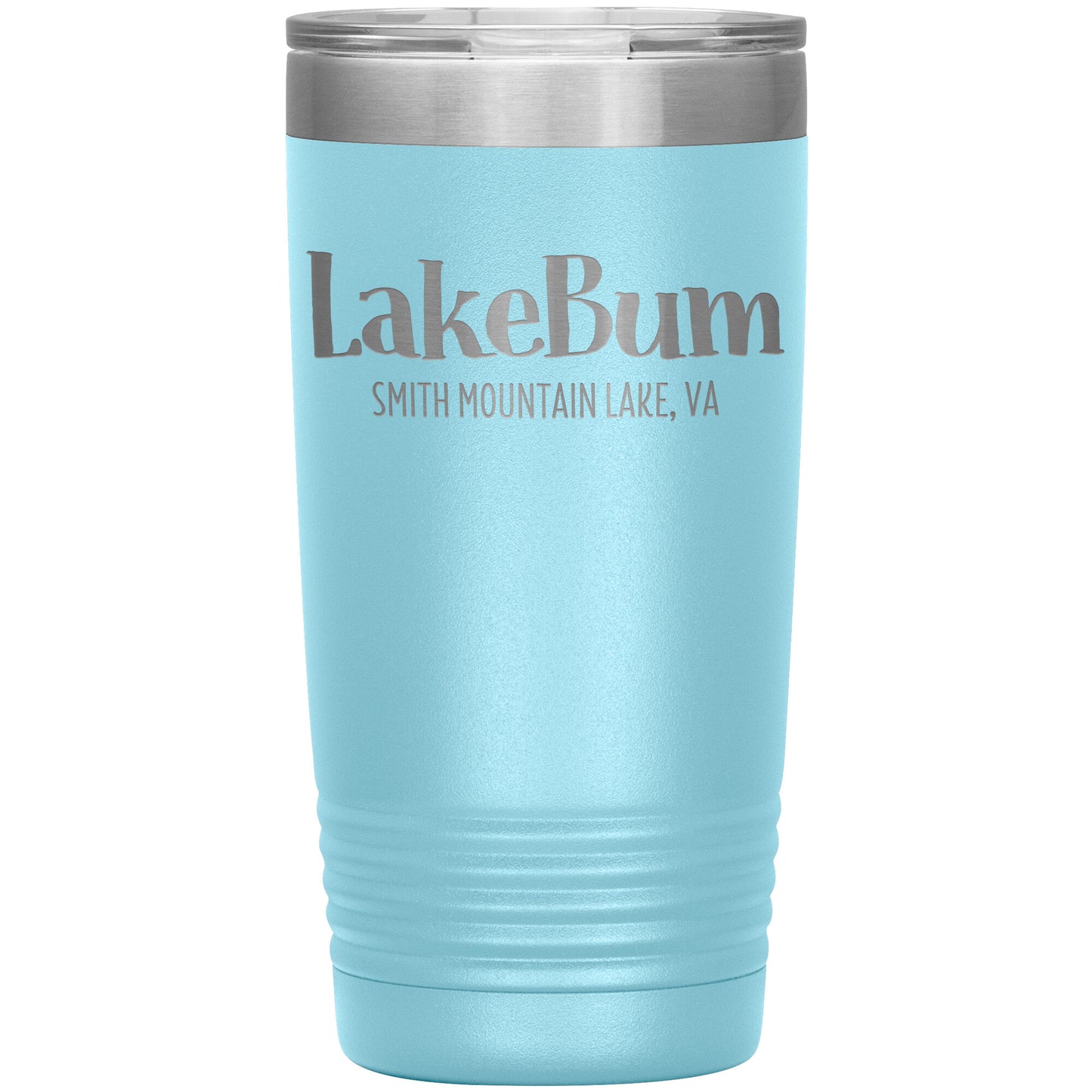 Lake Bum Smith Mountain Lake - Laser Etched Drink Tumbler