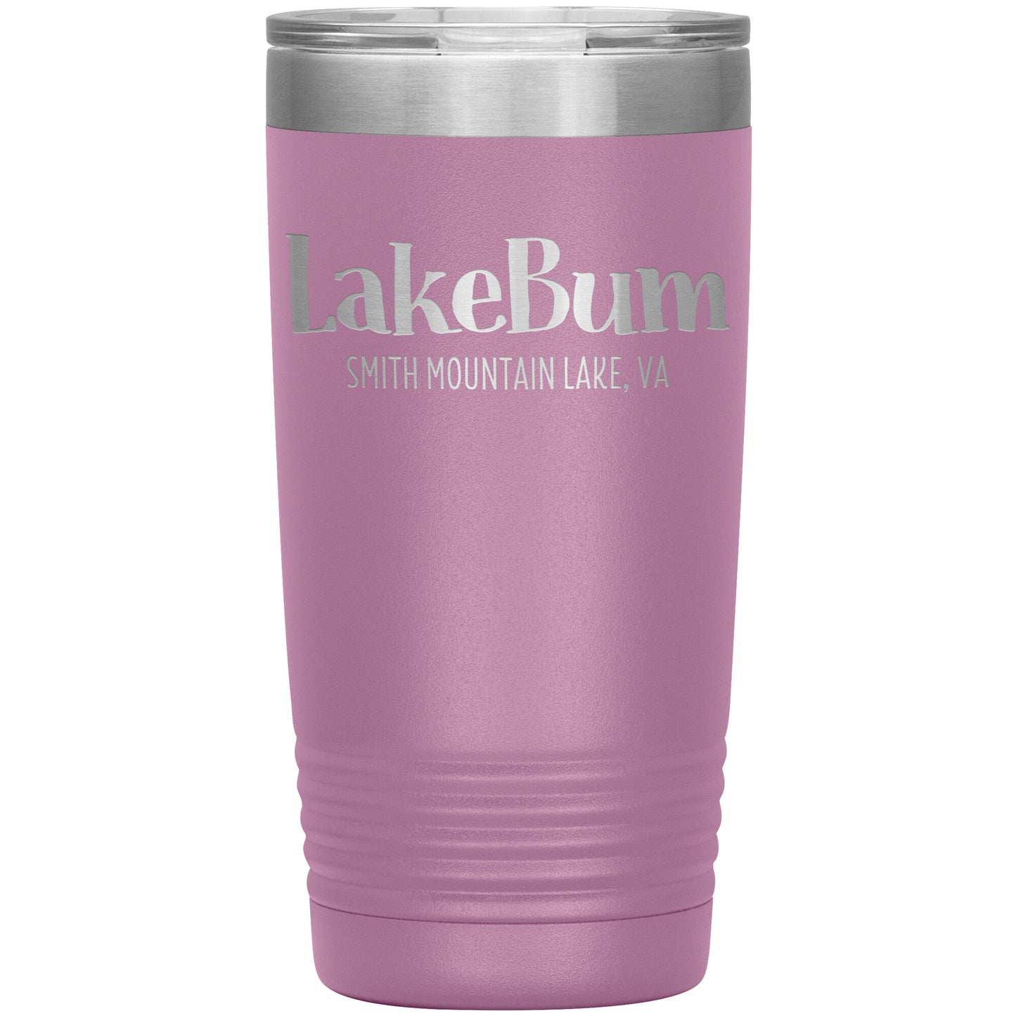 Lake Bum Smith Mountain Lake - Laser Etched Drink Tumbler