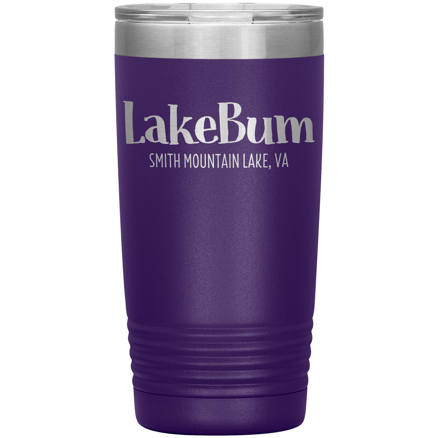 Lake Bum Smith Mountain Lake - Laser Etched Drink Tumbler