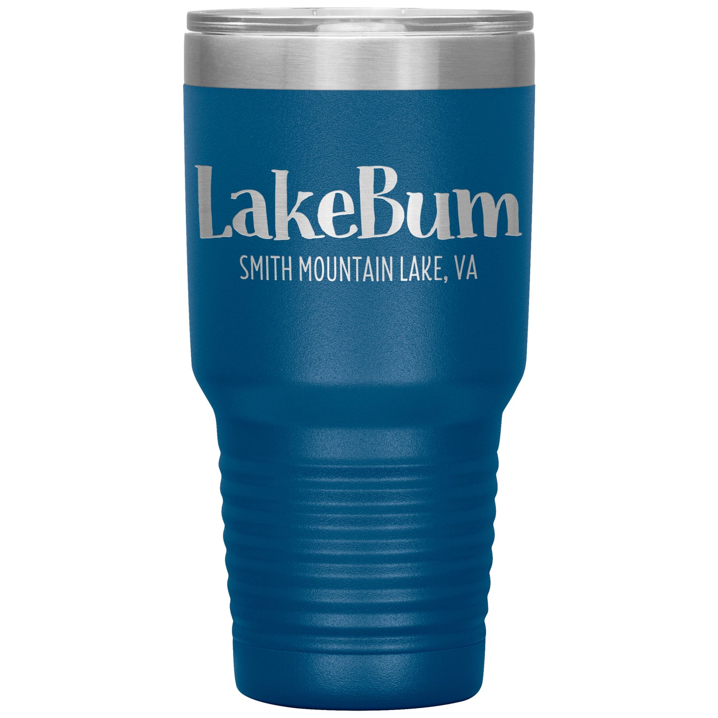 Lake Bum Smith Mountain Lake - Laser Etched Drink Tumbler