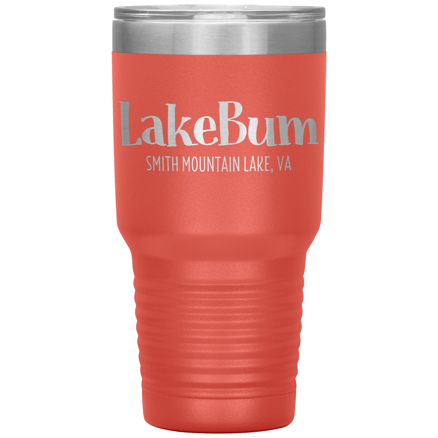 Lake Bum Smith Mountain Lake - Laser Etched Drink Tumbler