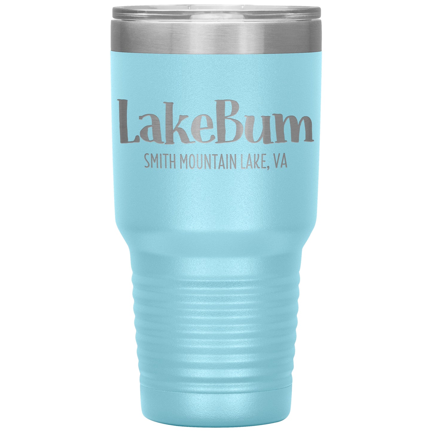 Lake Bum Smith Mountain Lake - Laser Etched Drink Tumbler