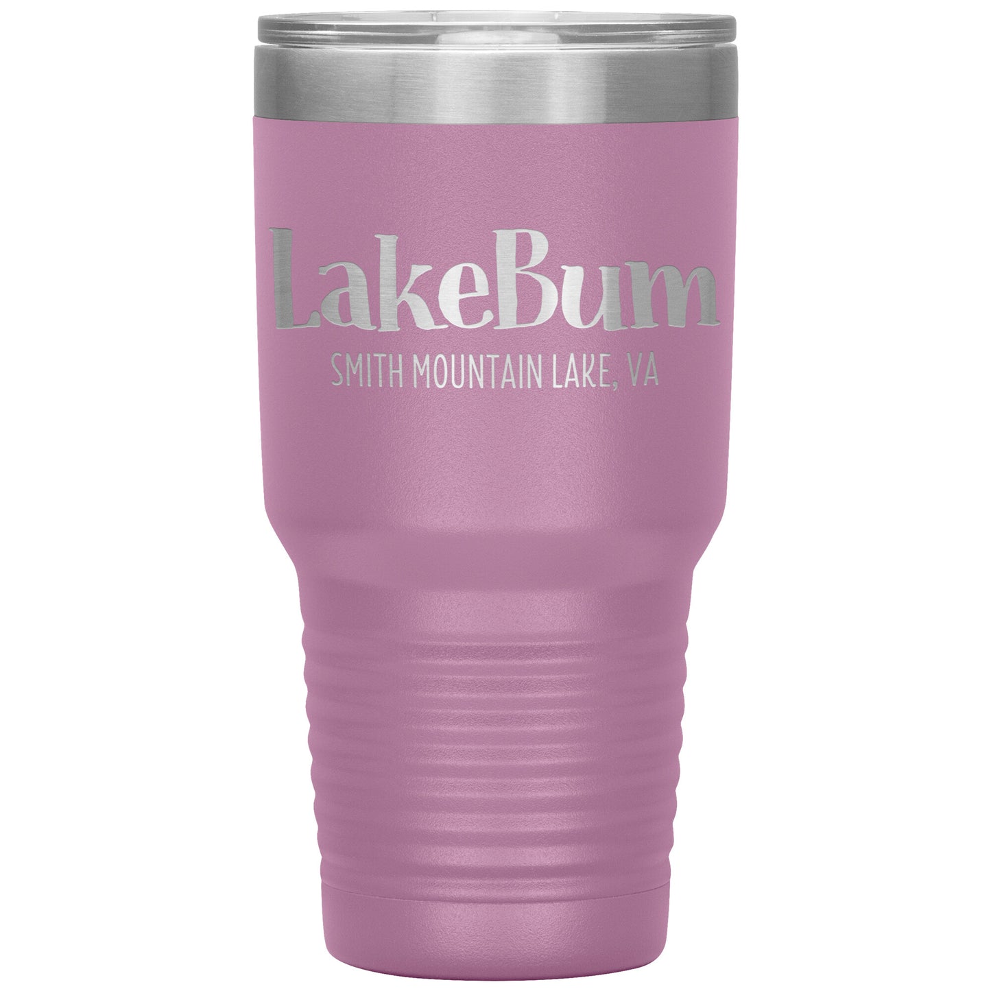 Lake Bum Smith Mountain Lake - Laser Etched Drink Tumbler