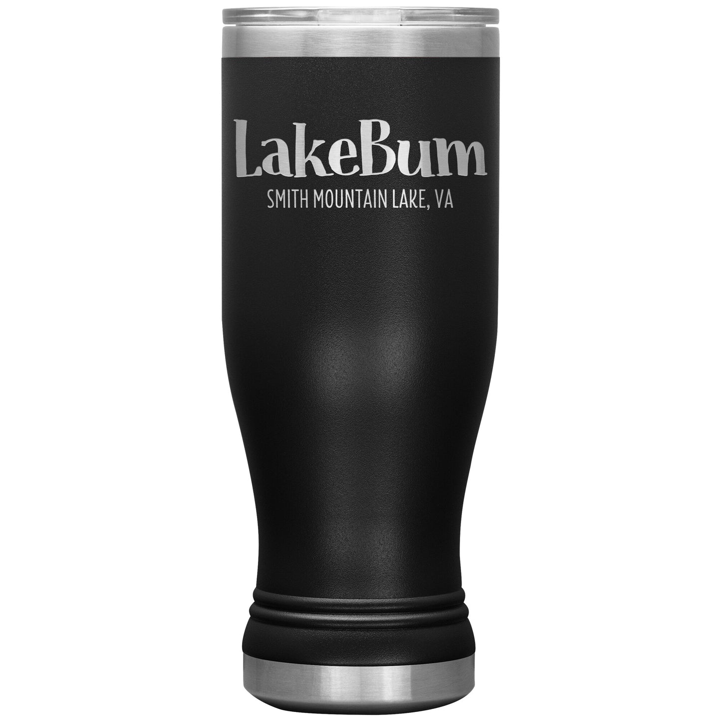 Lake Bum Smith Mountain Lake - Laser Etched Drink Tumbler