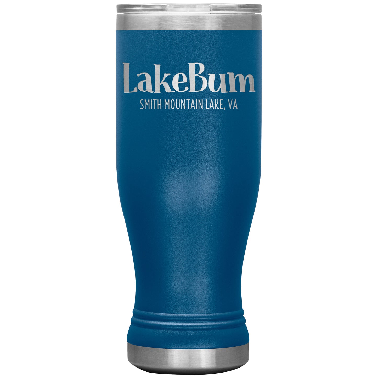 Lake Bum Smith Mountain Lake - Laser Etched Drink Tumbler
