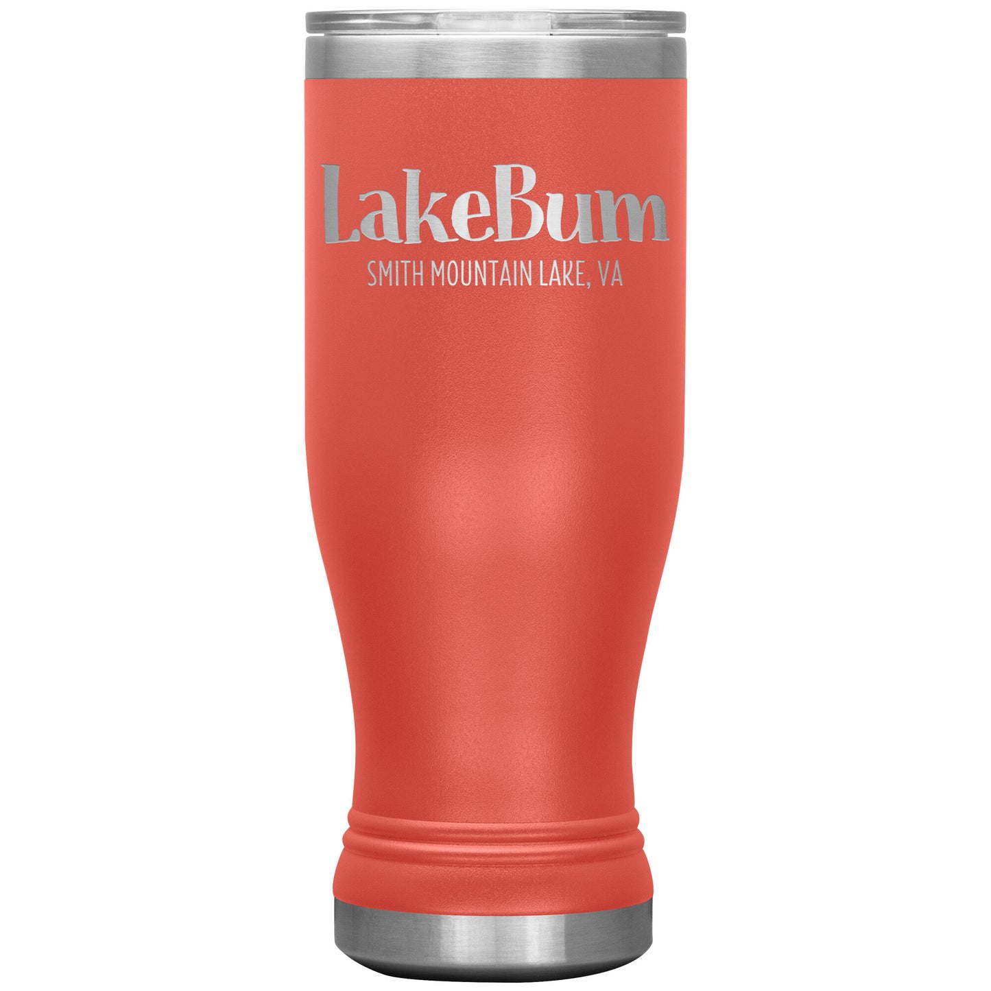 Lake Bum Smith Mountain Lake - Laser Etched Drink Tumbler