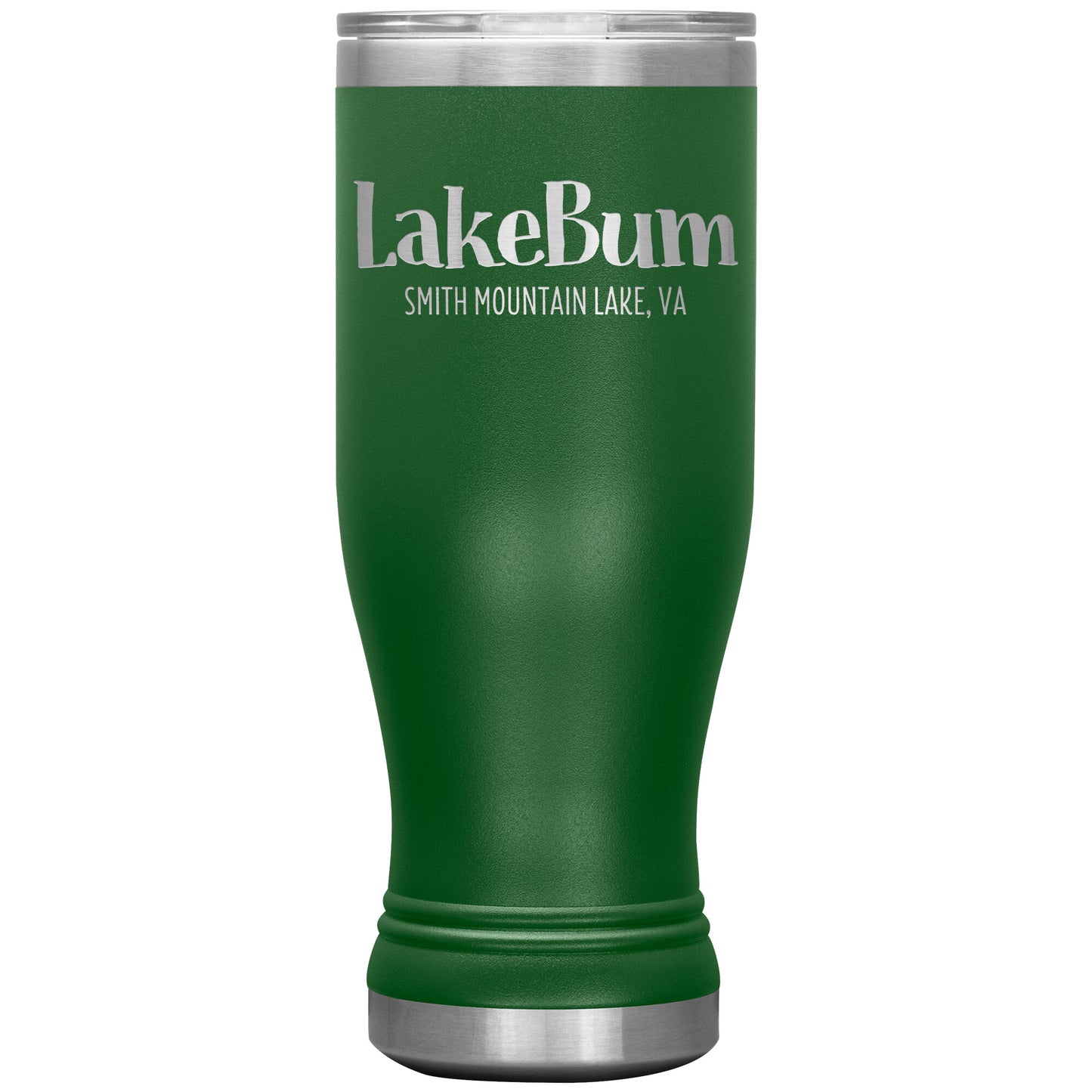 Lake Bum Smith Mountain Lake - Laser Etched Drink Tumbler