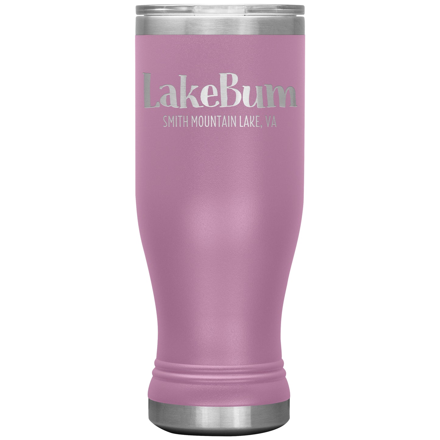 Lake Bum Smith Mountain Lake - Laser Etched Drink Tumbler