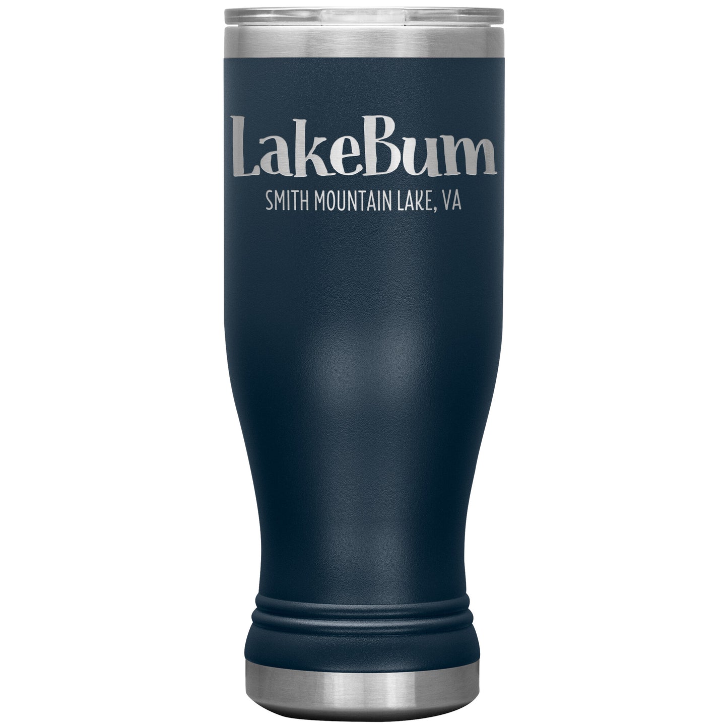 Lake Bum Smith Mountain Lake - Laser Etched Drink Tumbler