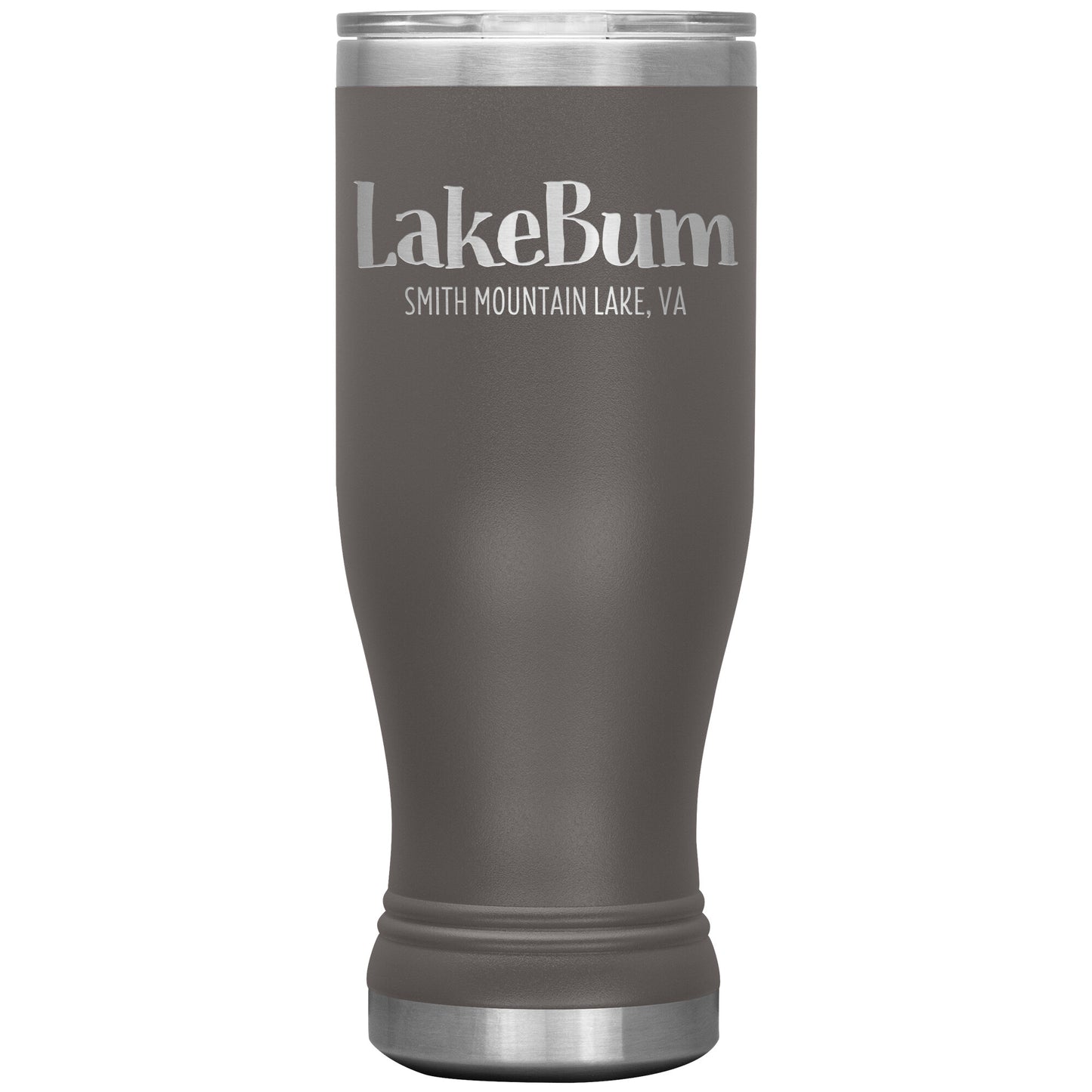 Lake Bum Smith Mountain Lake - Laser Etched Drink Tumbler