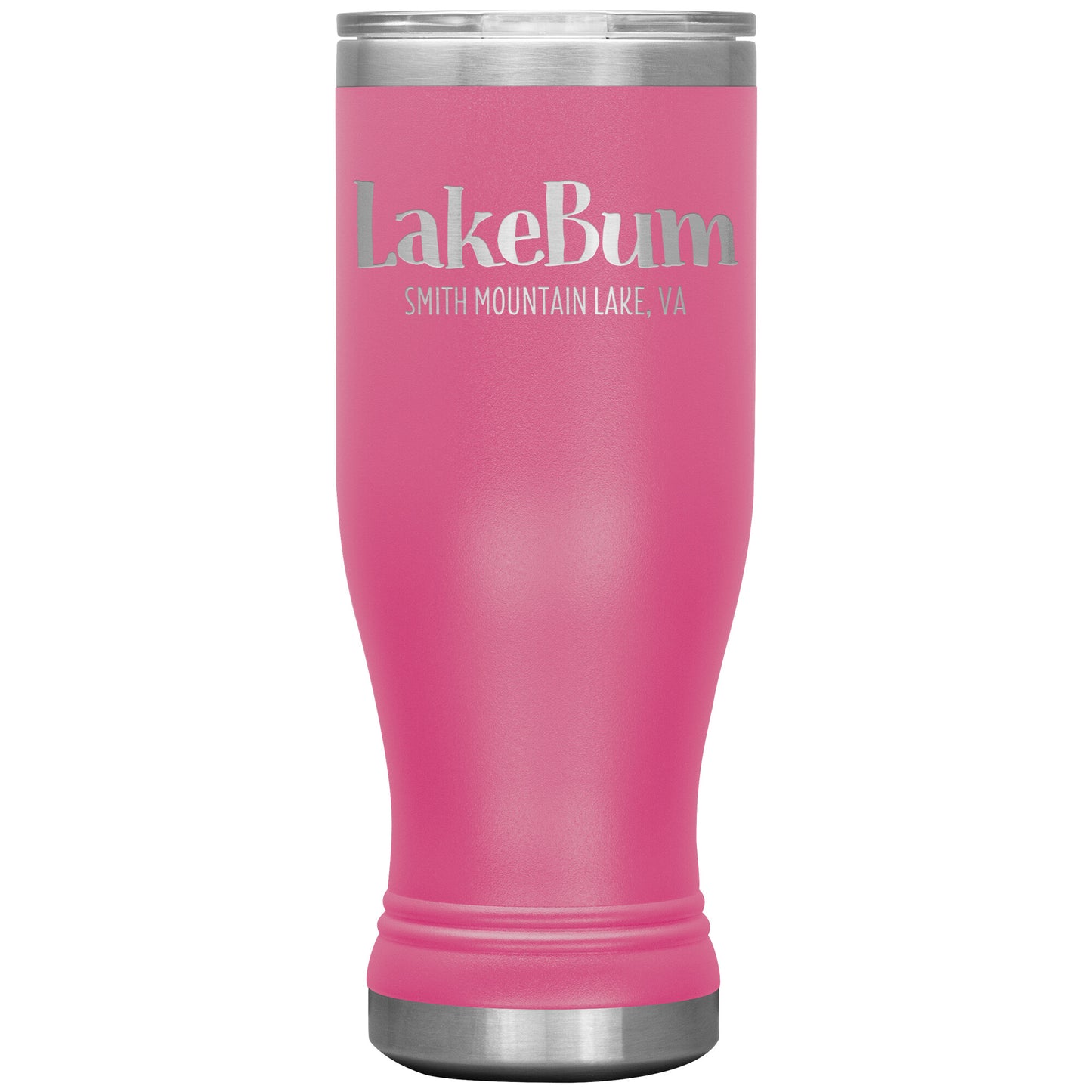 Lake Bum Smith Mountain Lake - Laser Etched Drink Tumbler