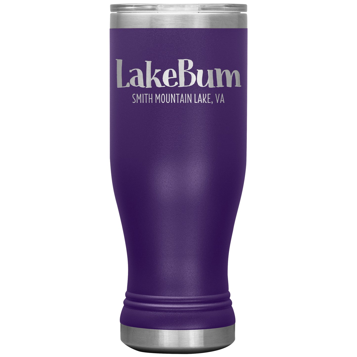 Lake Bum Smith Mountain Lake - Laser Etched Drink Tumbler