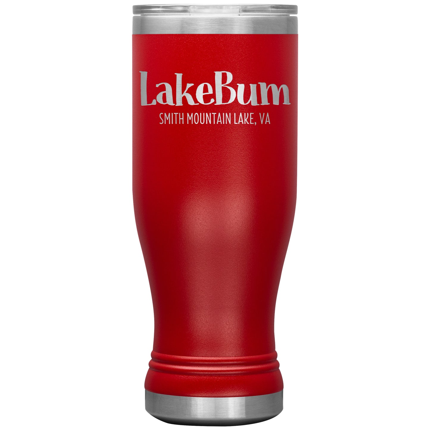 Lake Bum Smith Mountain Lake - Laser Etched Drink Tumbler