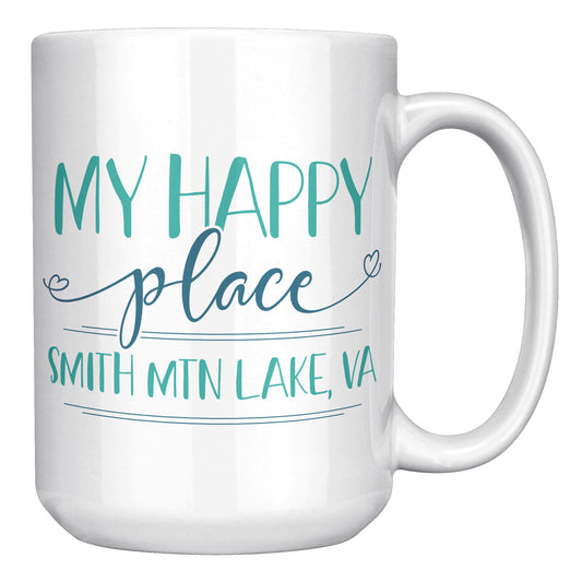My Happy Place - Smith Mountain Lake, VA Coffee Mug