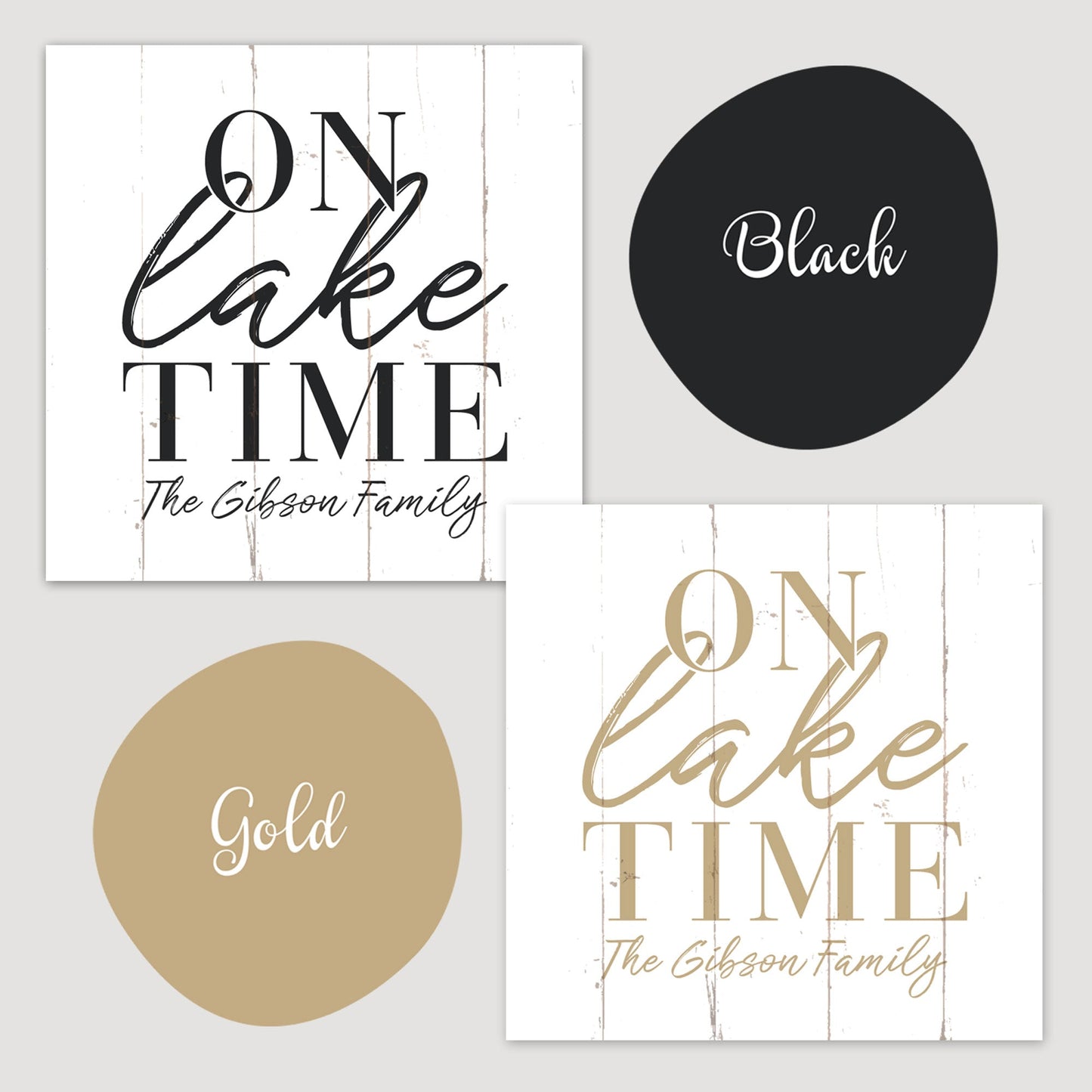 On Lake Time - Custom Smith Mountain Lake Home Decor