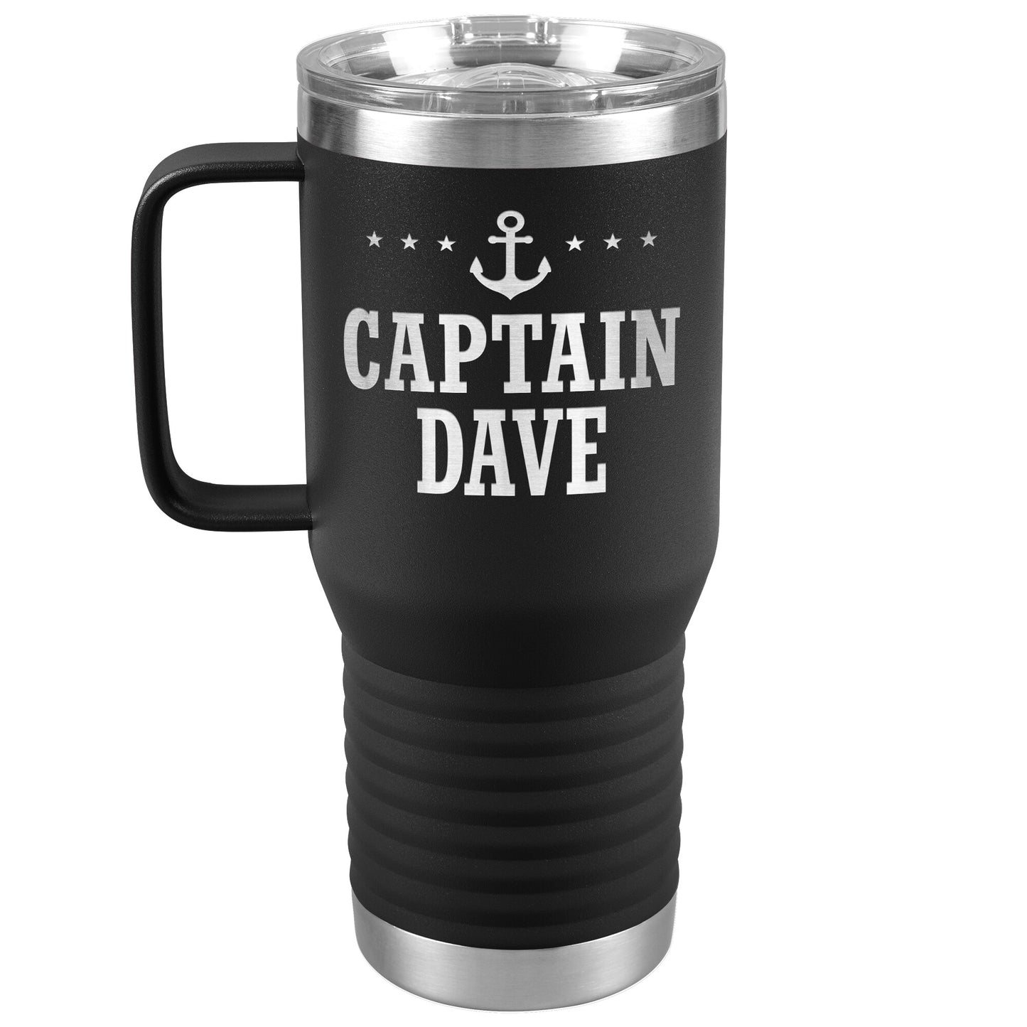 Personalized SML Boat Captain Drink Tumbler - Laser Etched