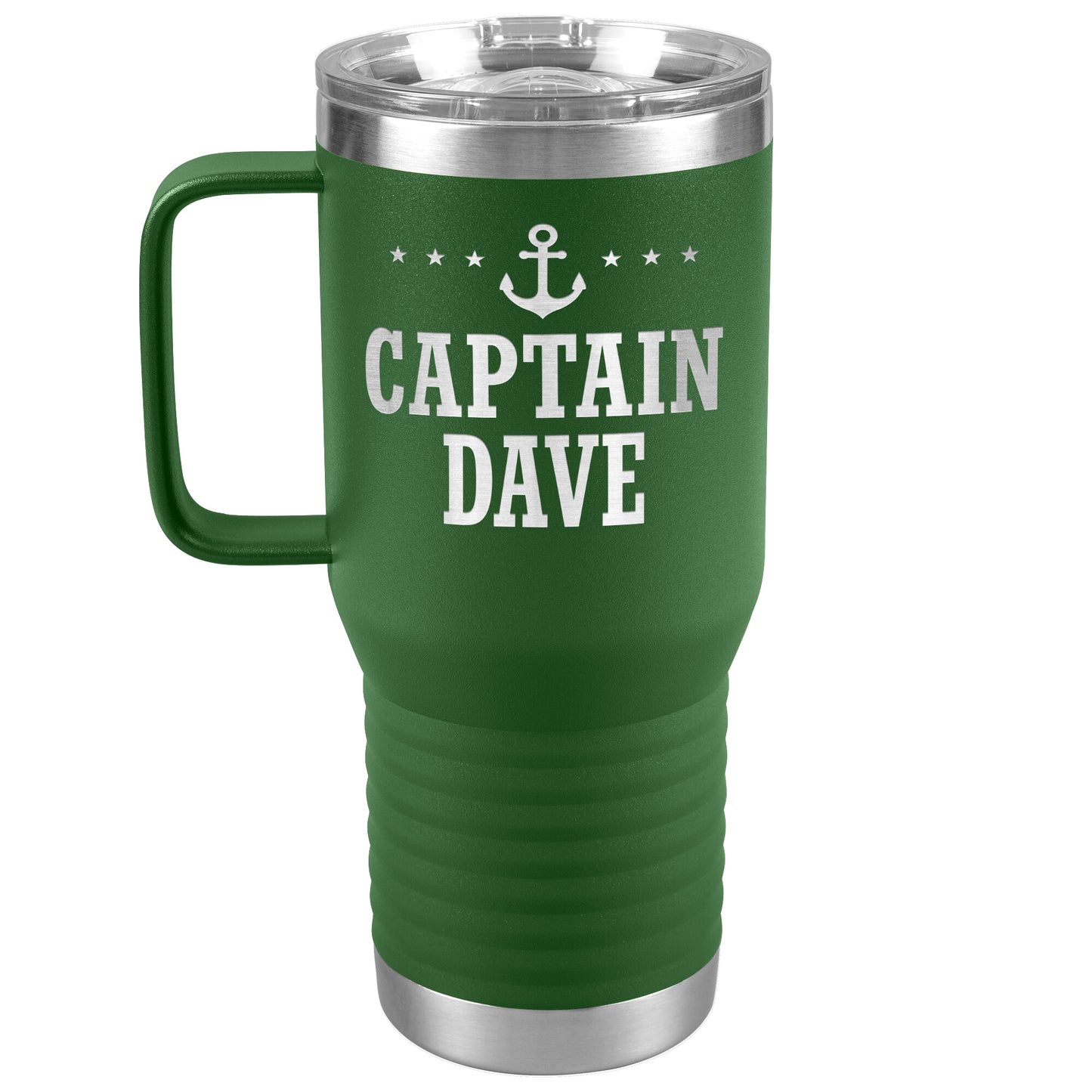 Personalized SML Boat Captain Drink Tumbler - Laser Etched