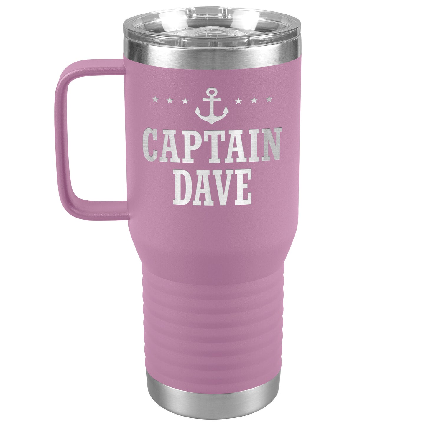Personalized SML Boat Captain Drink Tumbler - Laser Etched