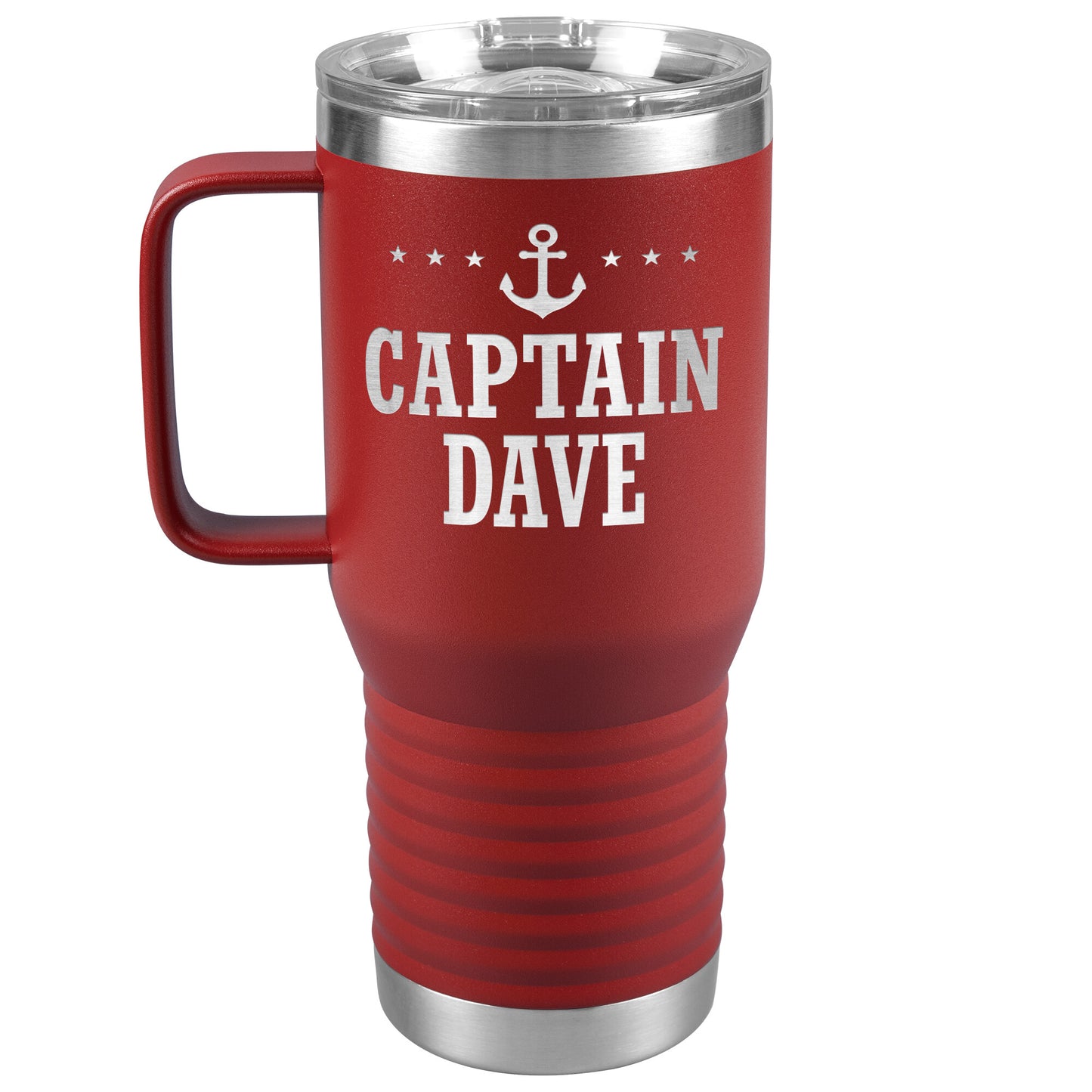 Personalized SML Boat Captain Drink Tumbler - Laser Etched