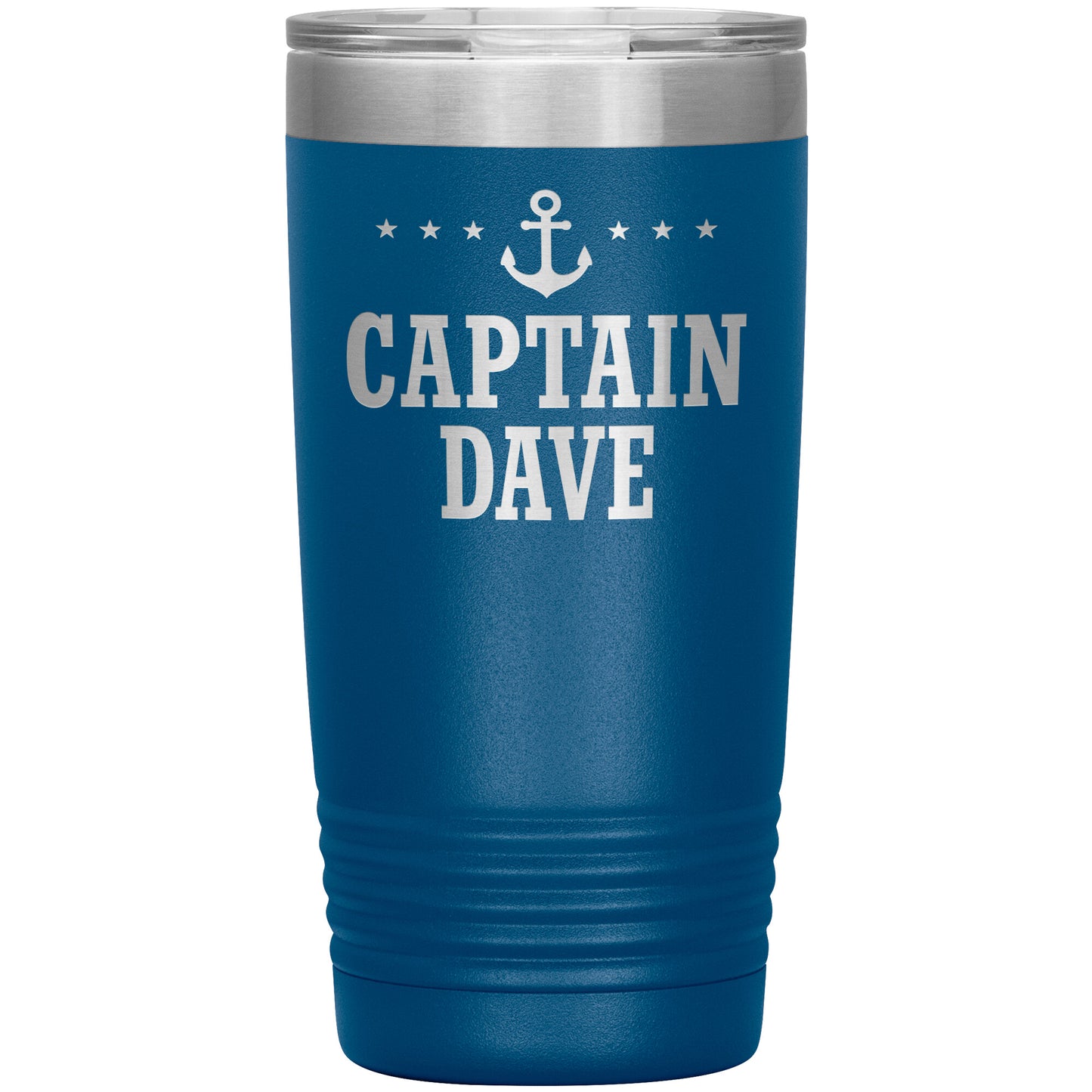 Personalized SML Boat Captain Drink Tumbler - Laser Etched