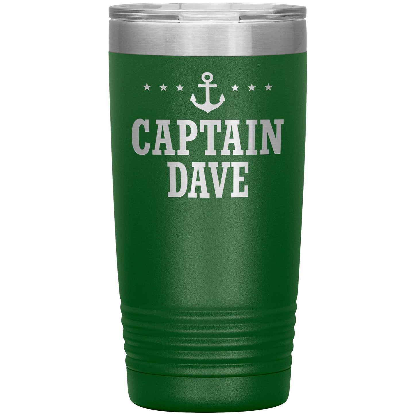 Personalized SML Boat Captain Drink Tumbler - Laser Etched
