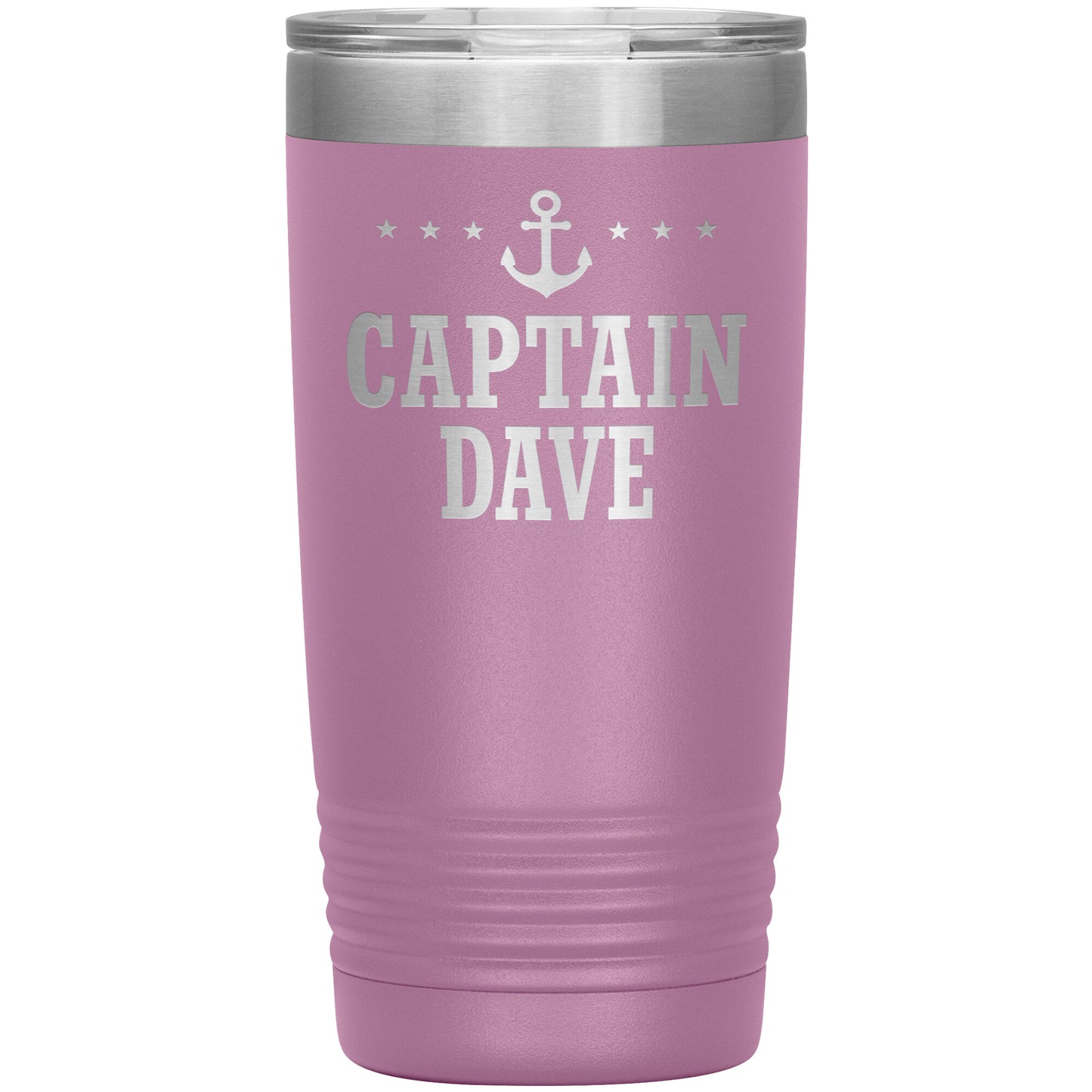 Personalized SML Boat Captain Drink Tumbler - Laser Etched