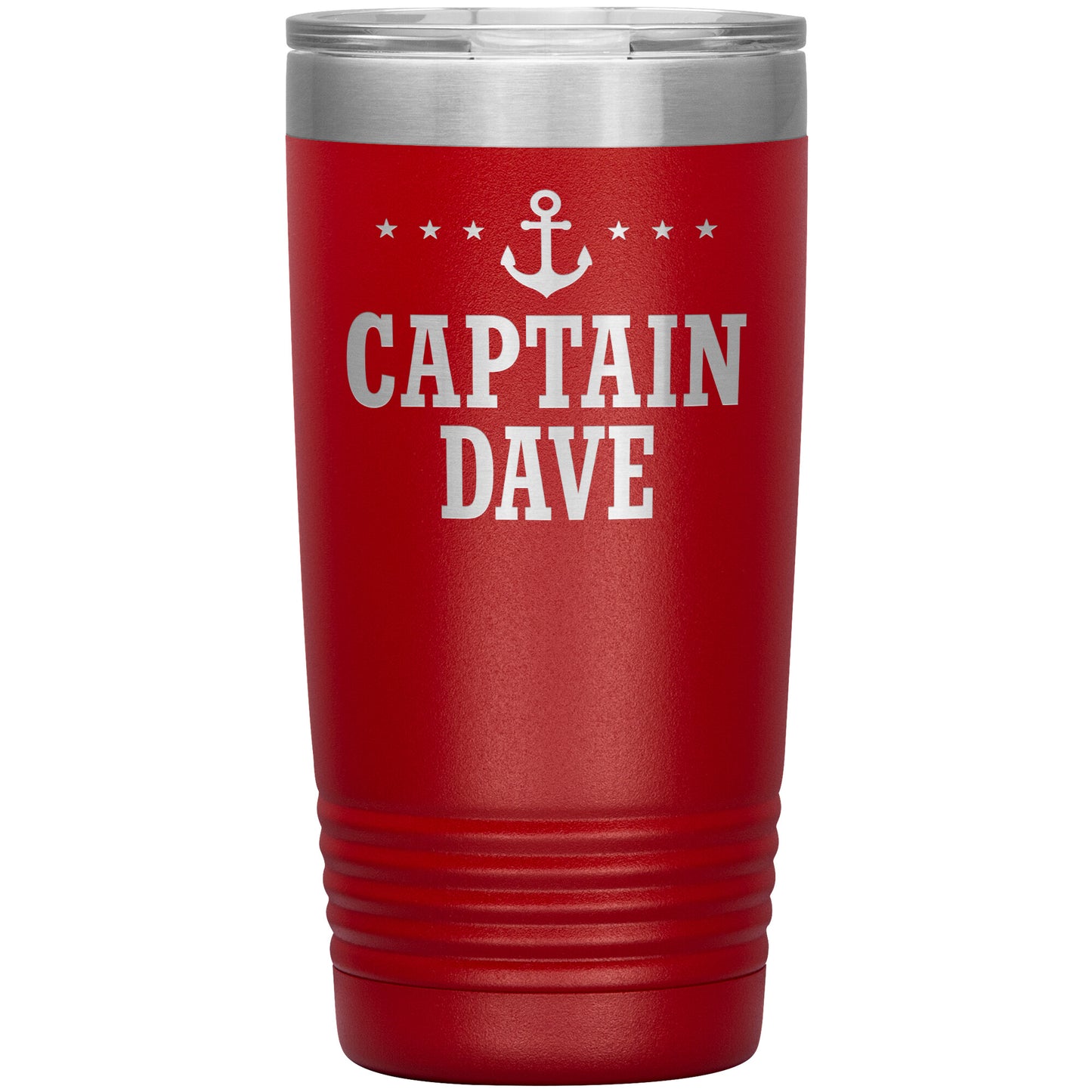 Personalized SML Boat Captain Drink Tumbler - Laser Etched