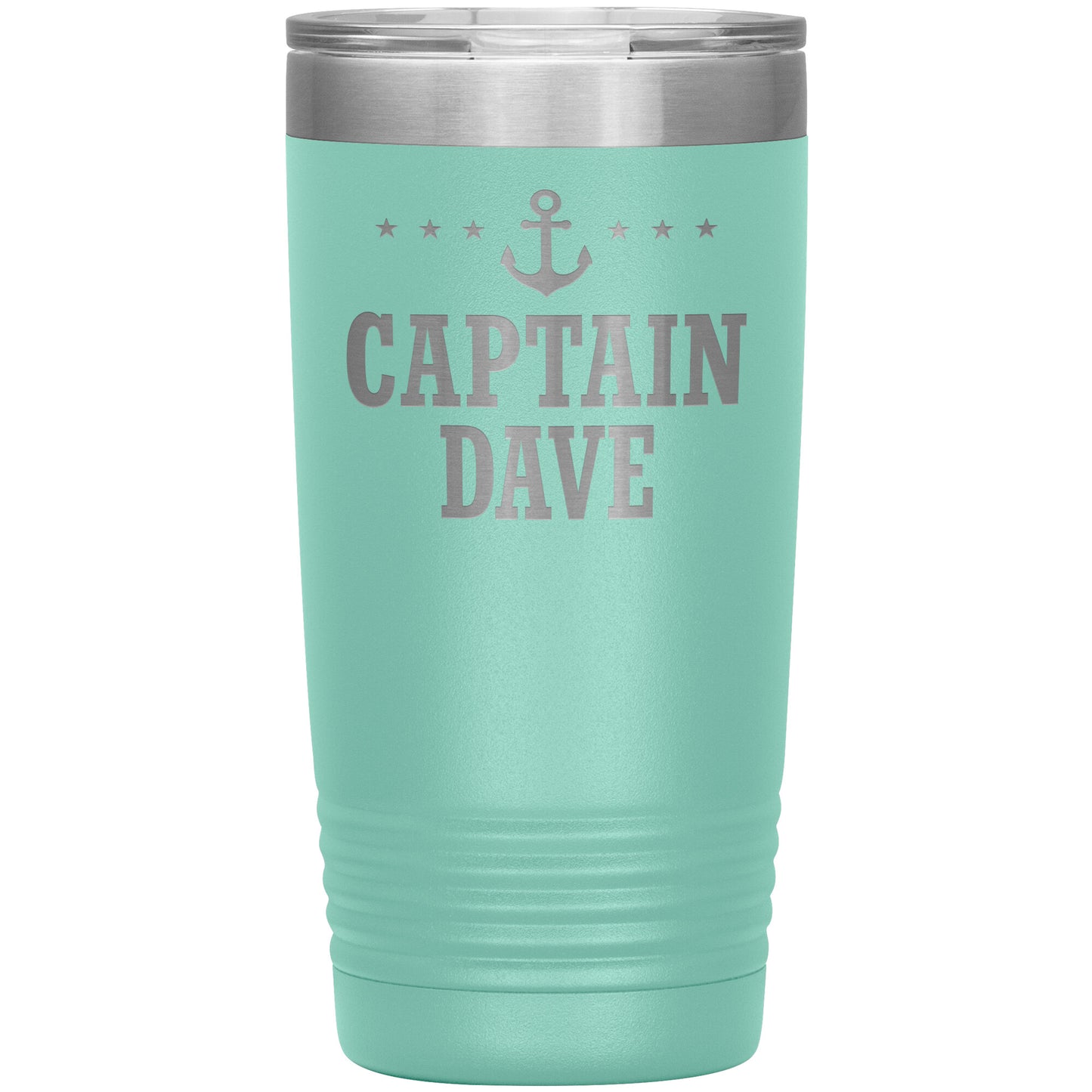 Personalized SML Boat Captain Drink Tumbler - Laser Etched