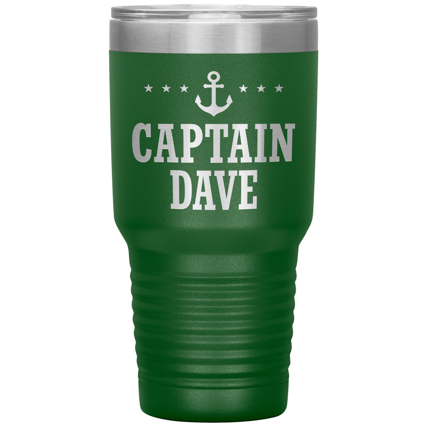 Personalized SML Boat Captain Drink Tumbler - Laser Etched