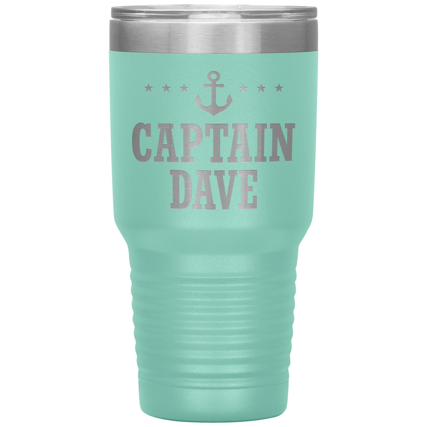 Personalized SML Boat Captain Drink Tumbler - Laser Etched