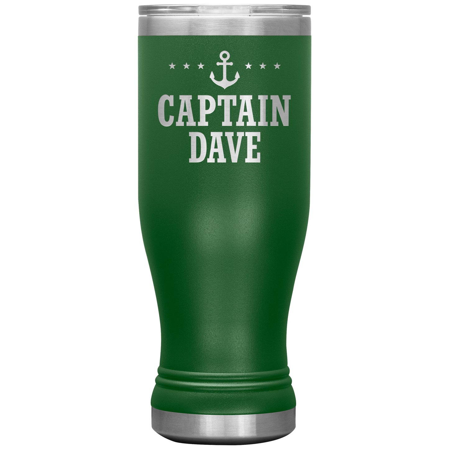 Personalized SML Boat Captain Drink Tumbler - Laser Etched
