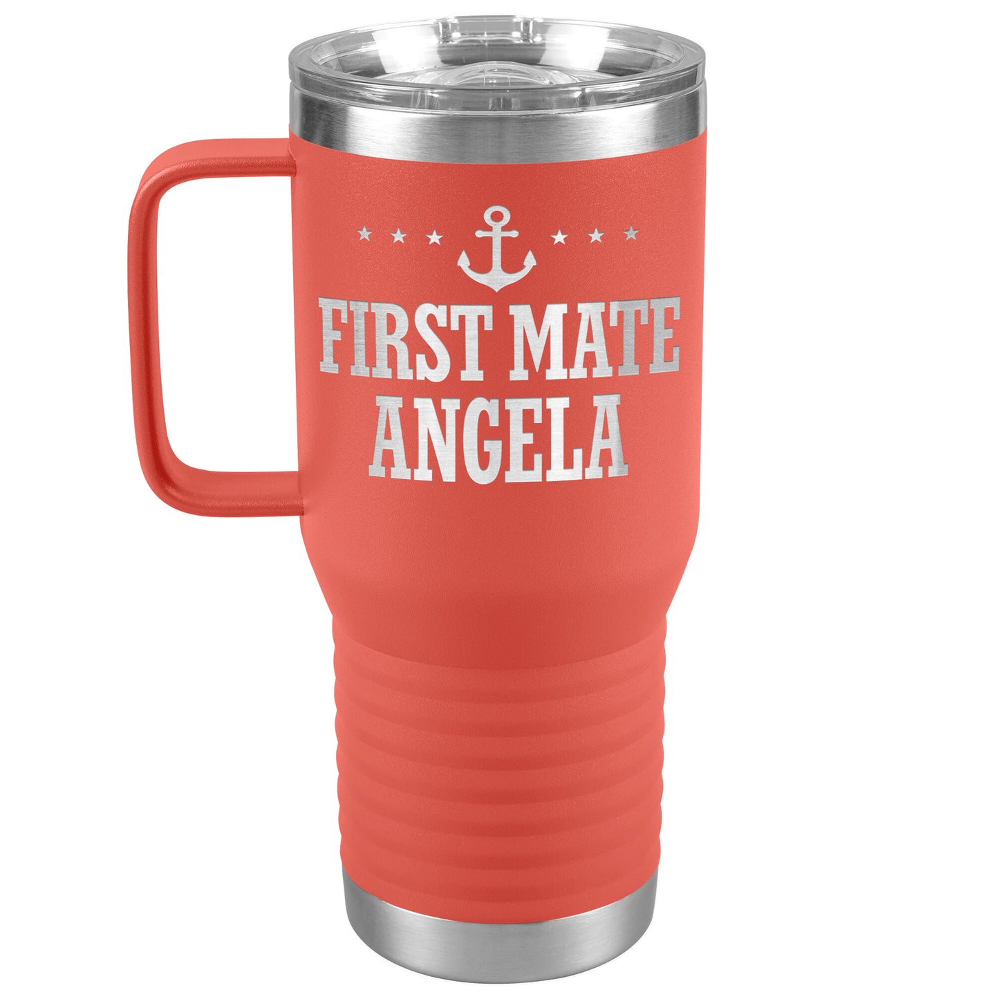 Personalized SML First Mate Drink Tumbler - Laser Etched