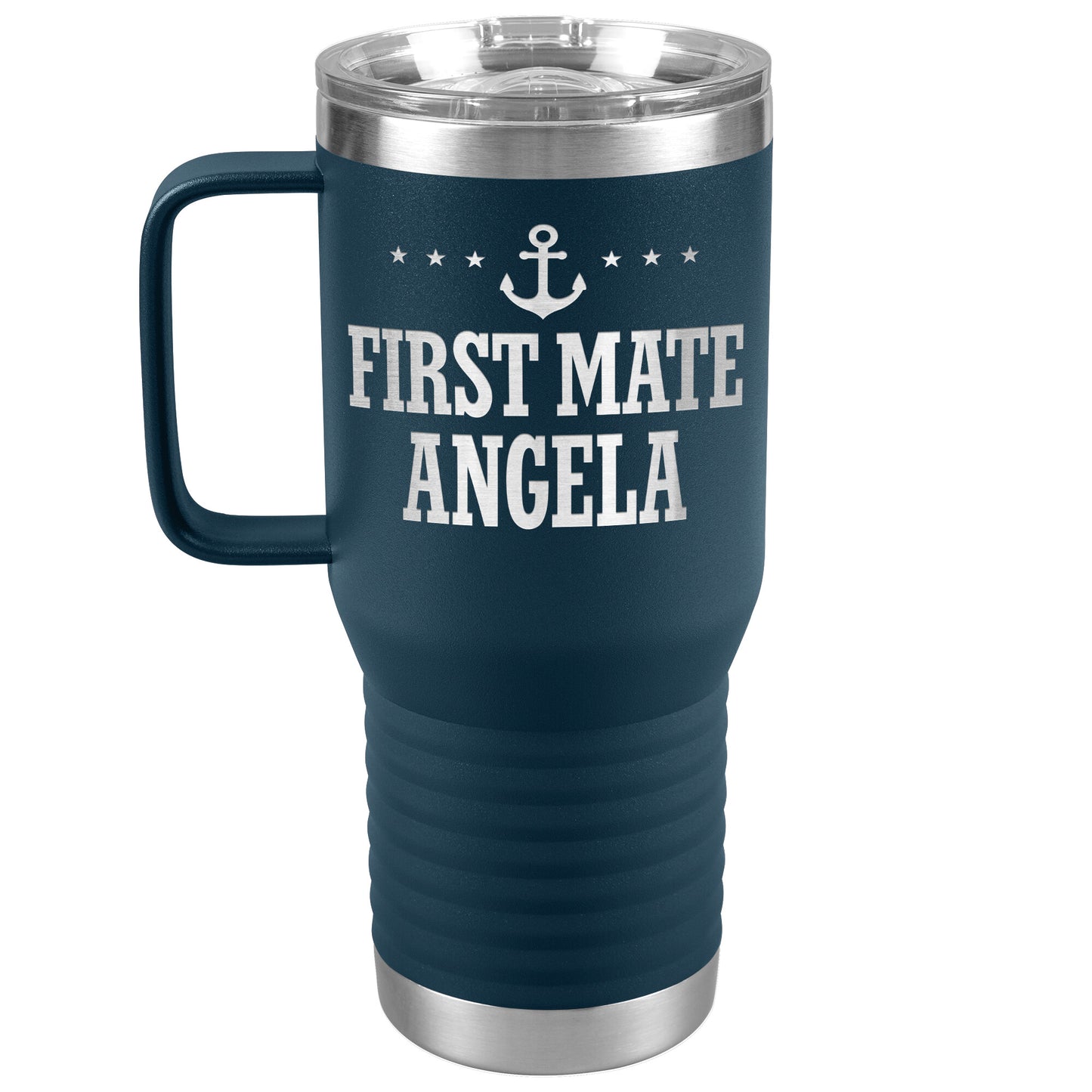 Personalized SML First Mate Drink Tumbler - Laser Etched