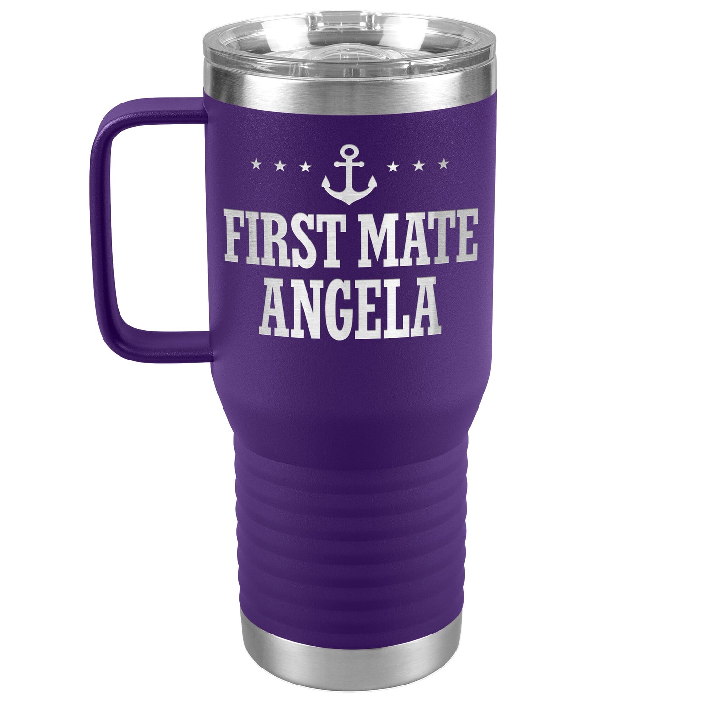 Personalized SML First Mate Drink Tumbler - Laser Etched