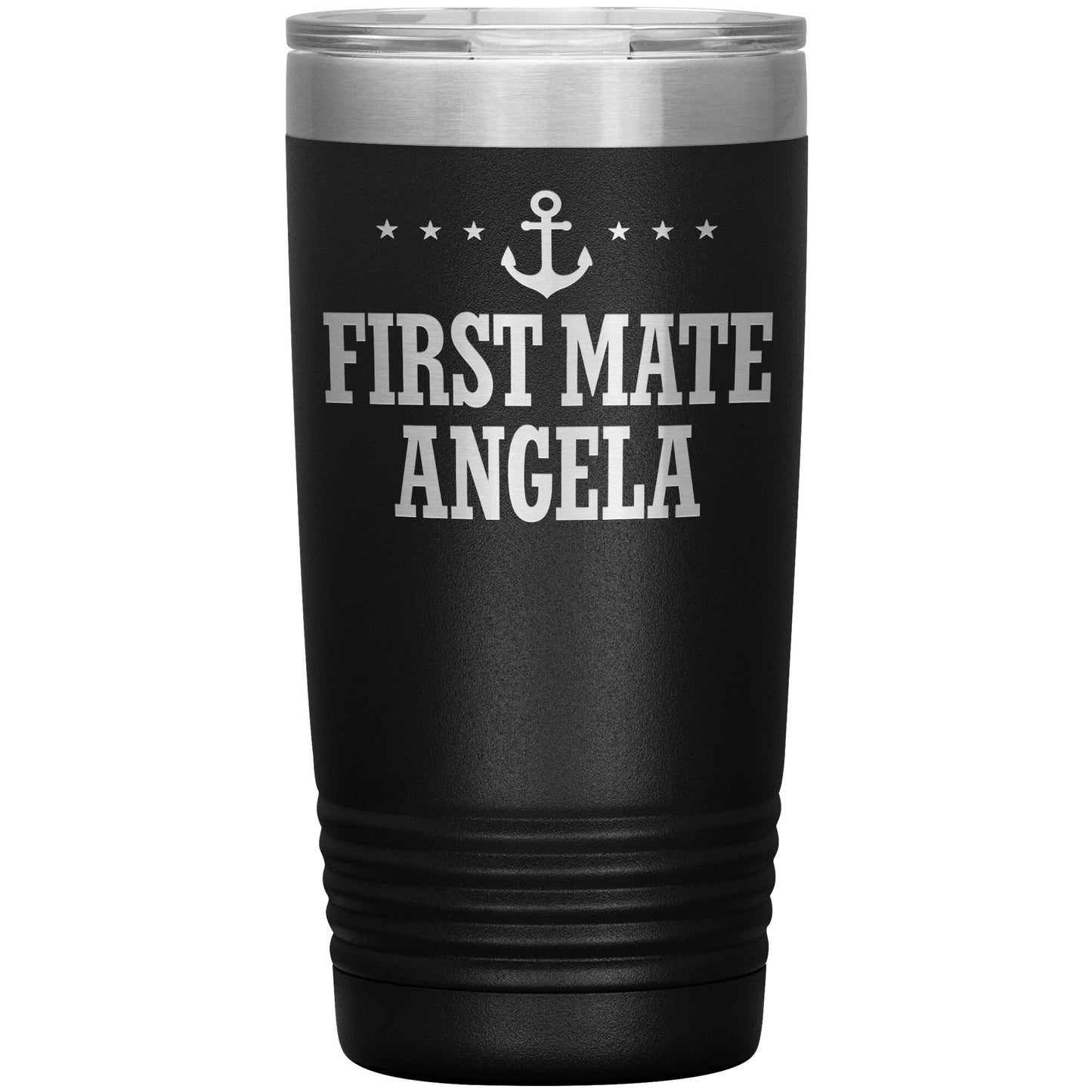 Personalized SML First Mate Drink Tumbler - Laser Etched