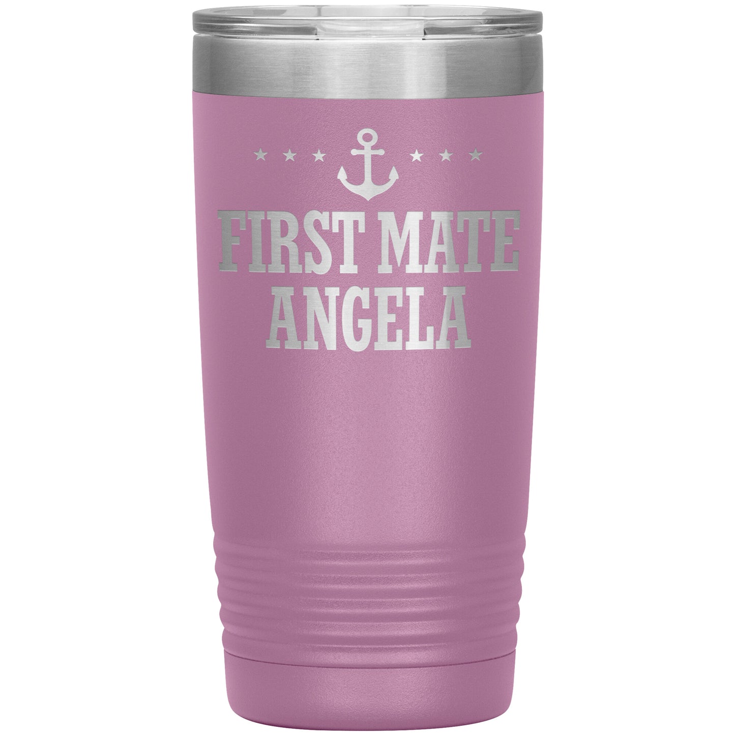 Personalized SML First Mate Drink Tumbler - Laser Etched