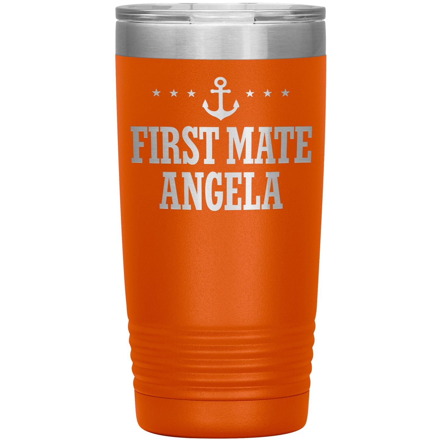 Personalized SML First Mate Drink Tumbler - Laser Etched
