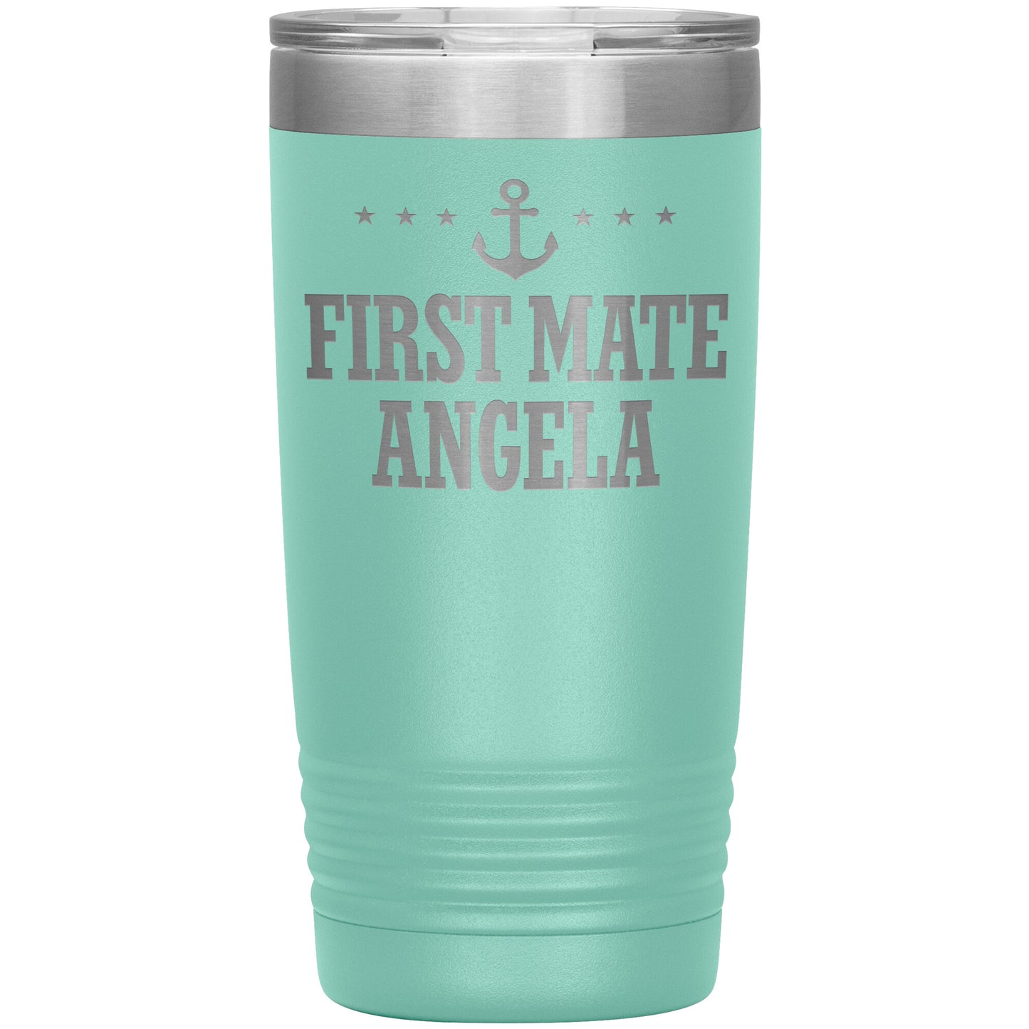 Personalized SML First Mate Drink Tumbler - Laser Etched